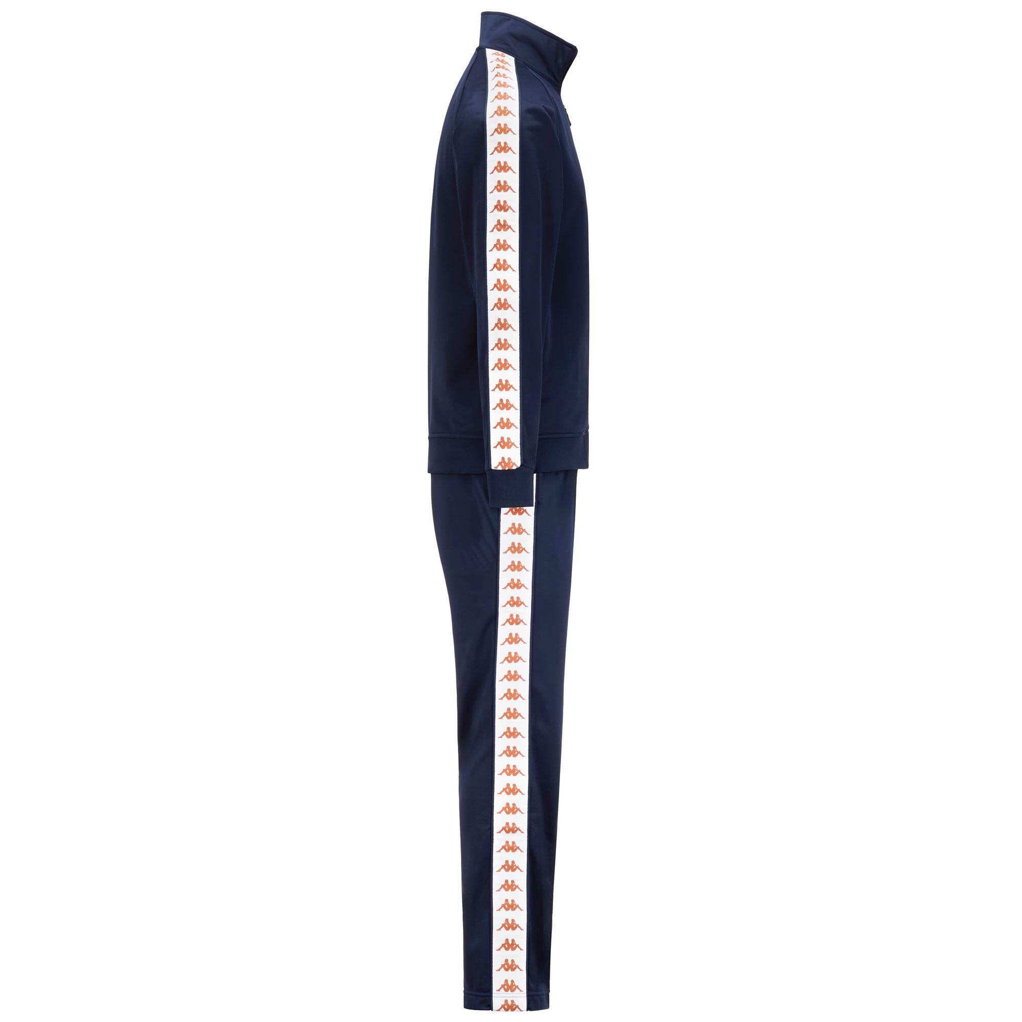 Tuta da uomo in poliestere blu da streetwear sportivo 2/3