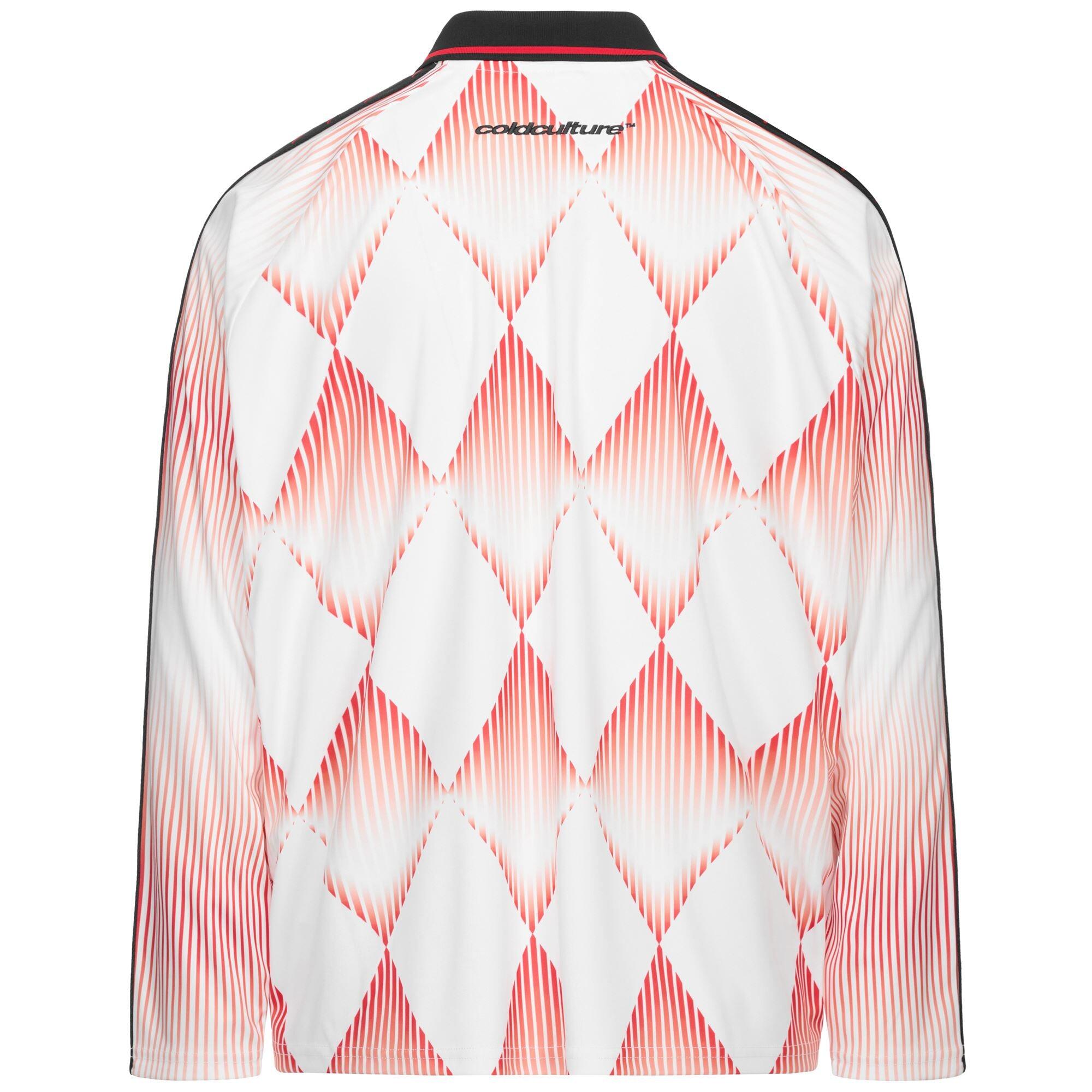 T-shirt da uomo in poliestere bianco da streetwear sportivo 3/3