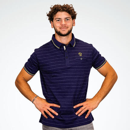 Polo à manches courtes Pavla ASM Clermont-Auvergne pour homme Bleu marine