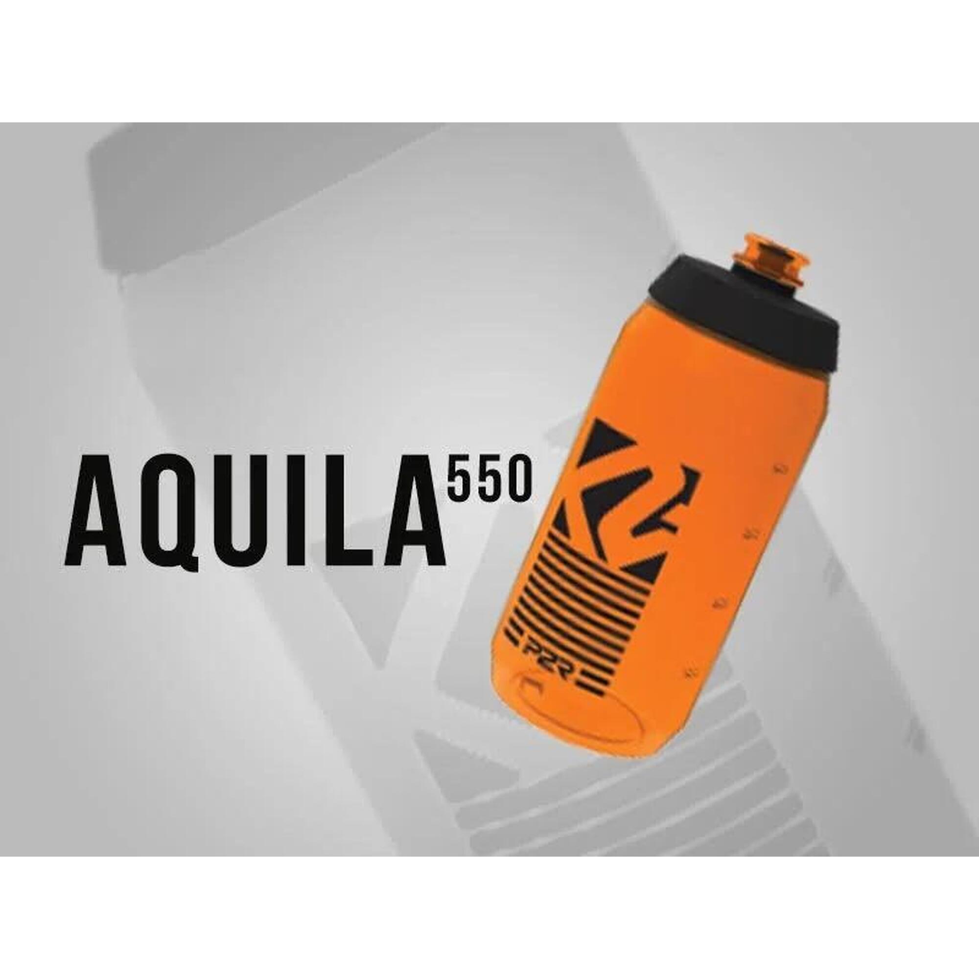 Bidon Apa P2R Aquila - 550 ml, Portocaliu-Negru