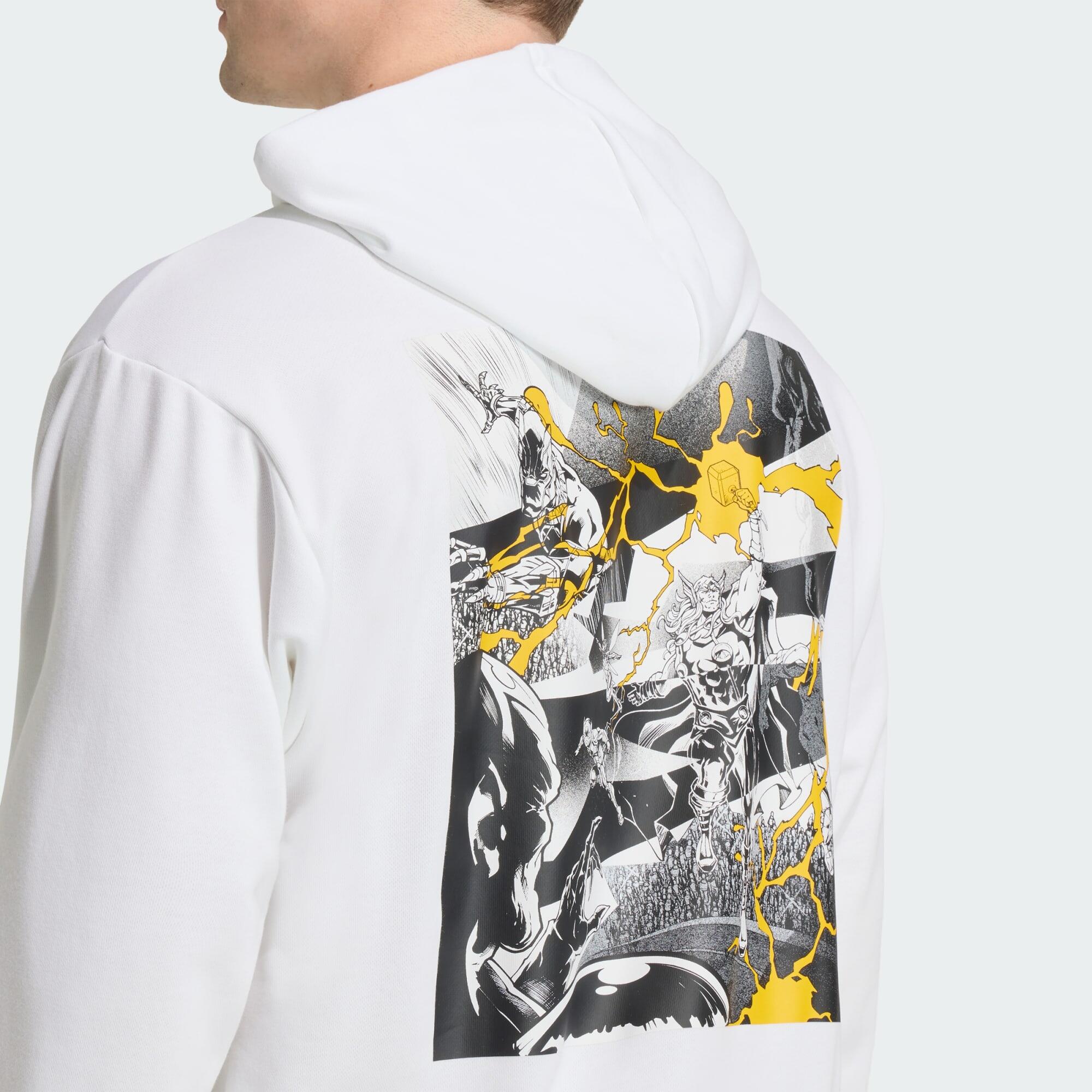 Sweat à capuche adidas Real Madrid Avengers 4/5