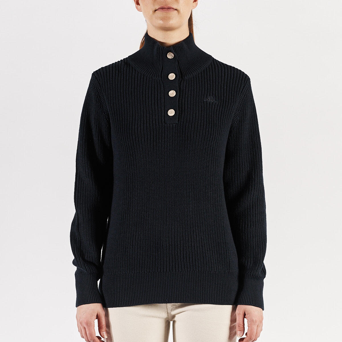 Polo pour femme bleu pour lifestyle 1/4
