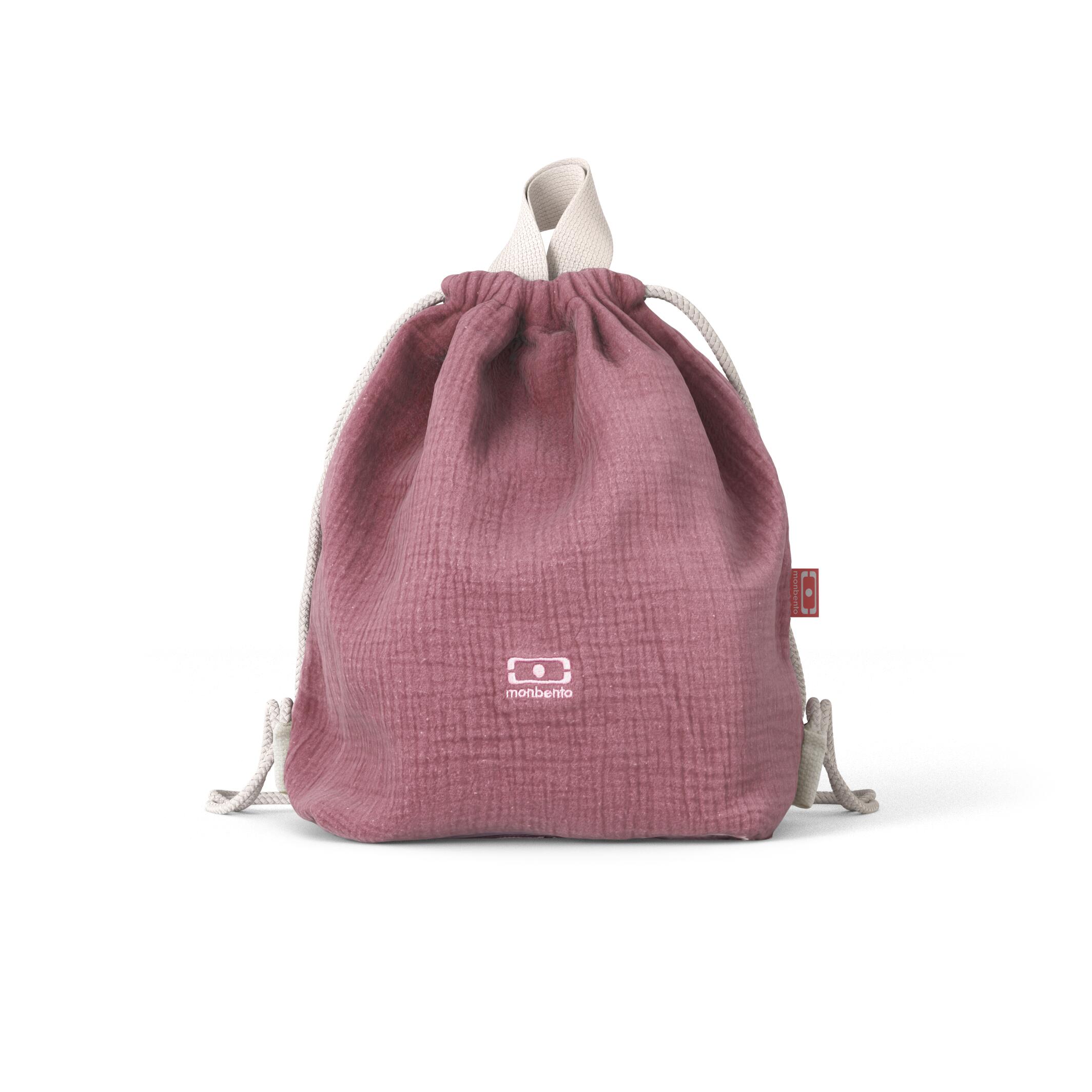 Set boite goûter avec bouteille et sac rose|Enfant|Ecole, pique-nique 4/4