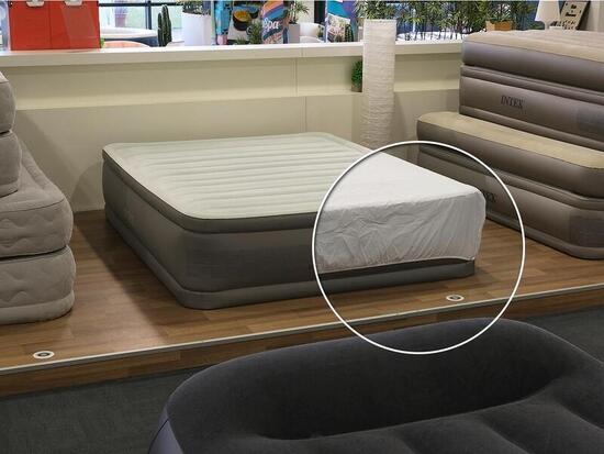 Pack matelas gonflable PremAire 1 2 places + Drap housse