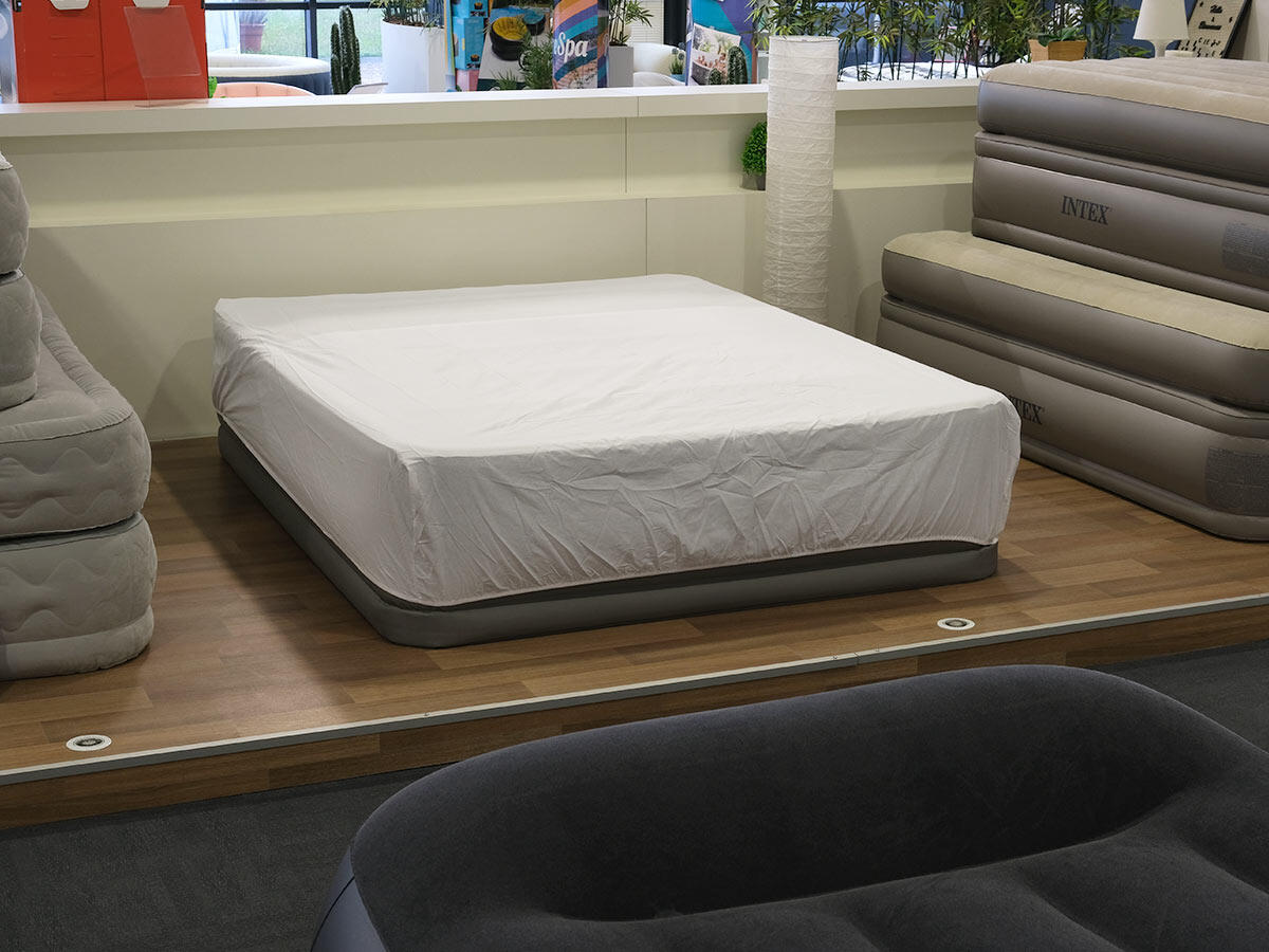 Pack matelas gonflable PremAire 1 2 places  + Drap housse 2/5
