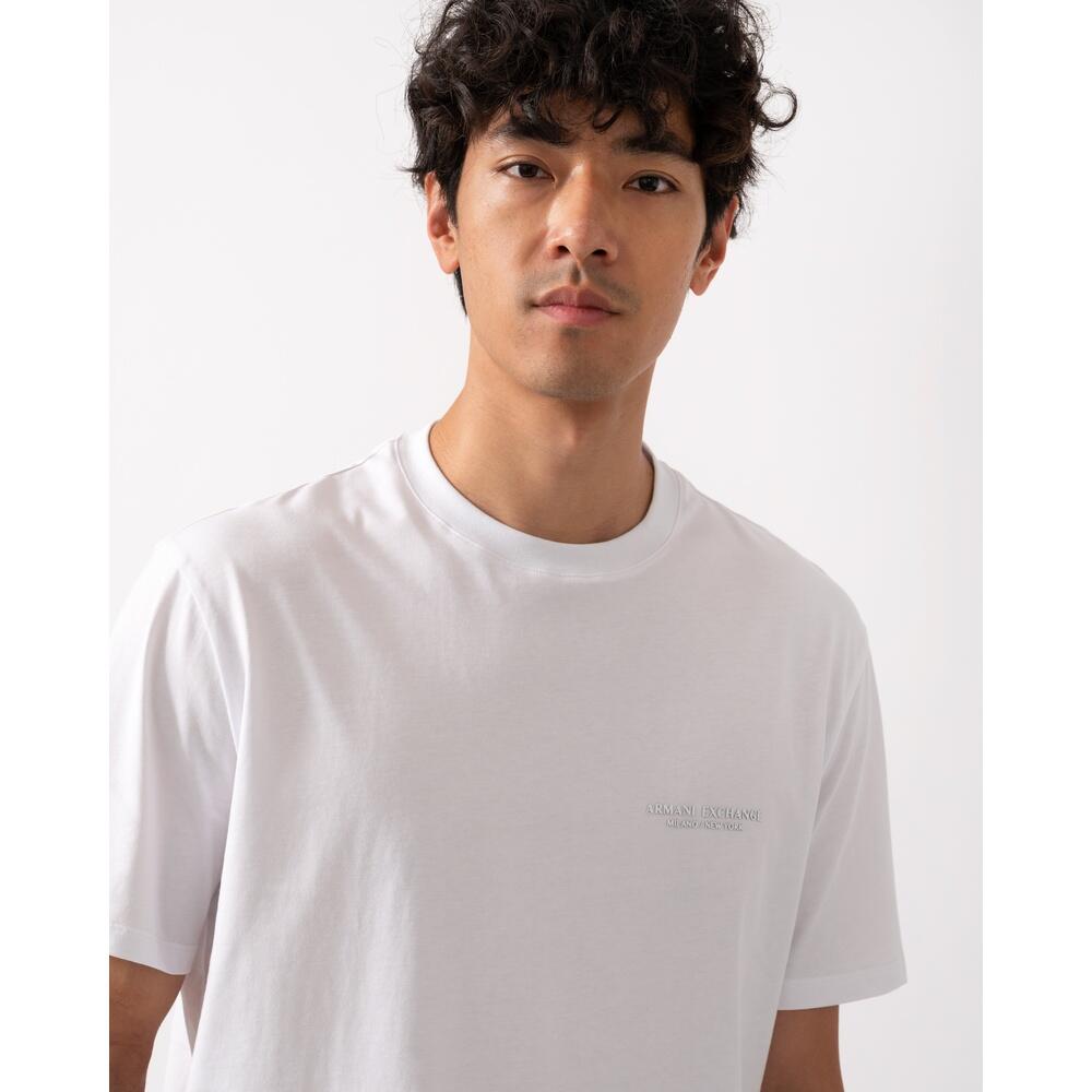 Mens Training T-Shirt Milano/New York Logo XM001281-AF10361 3/4