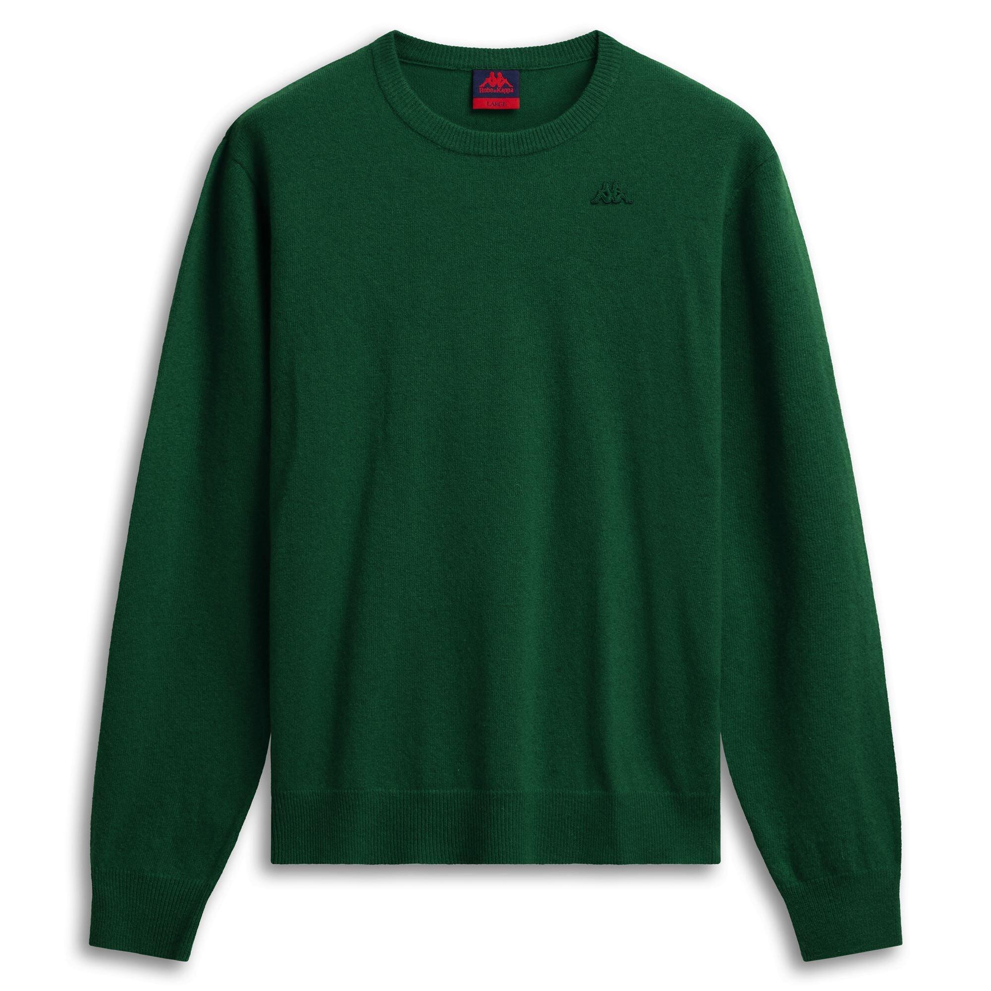Maglione da uomo in lana verde da lifestyle 2/6