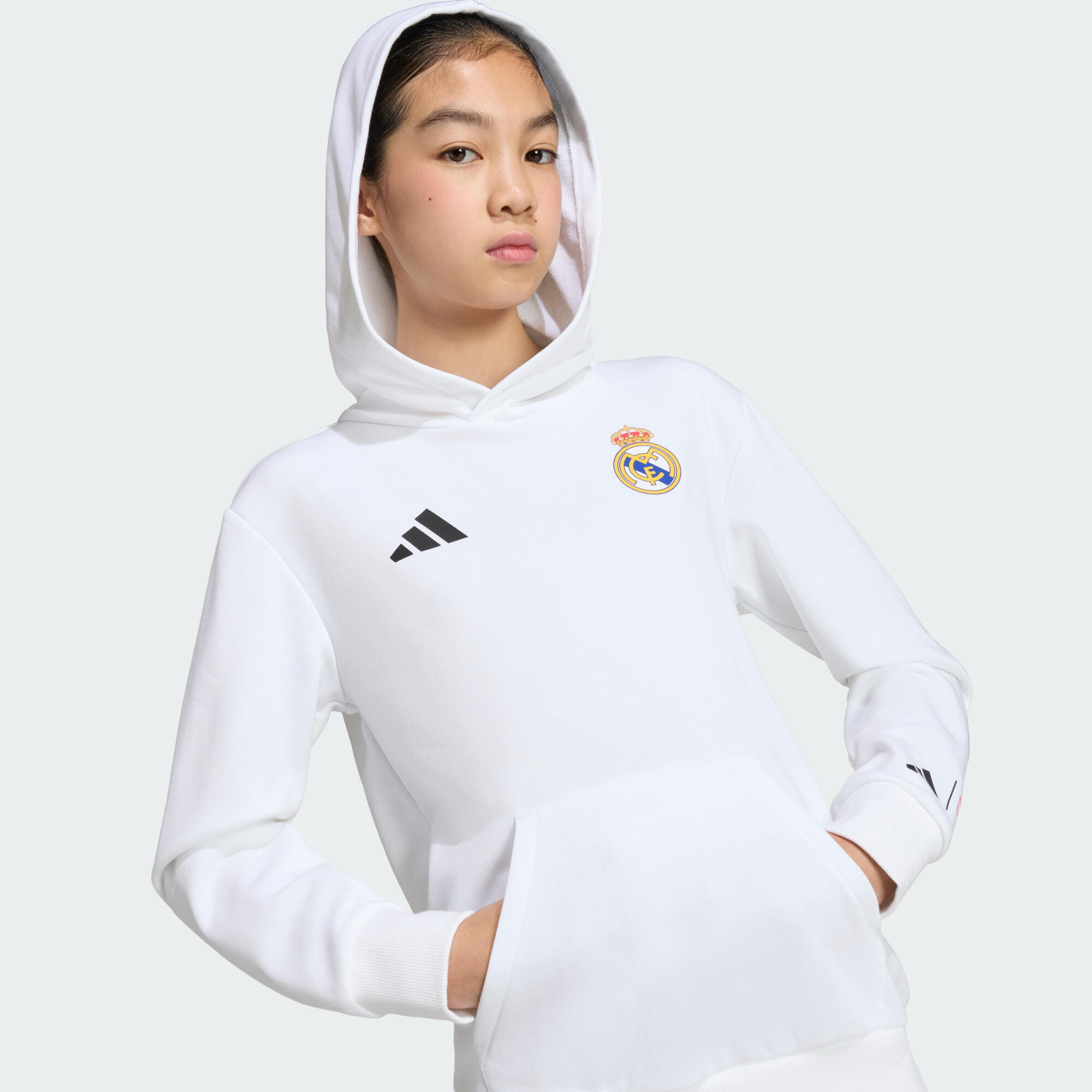 Sweat-shirt à capuche Avengers Real Madrid adidas Enfants 4/5