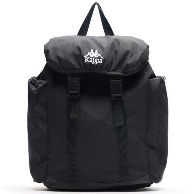 Zaino da uomo donna in poliammide nero da streetwear sportivo