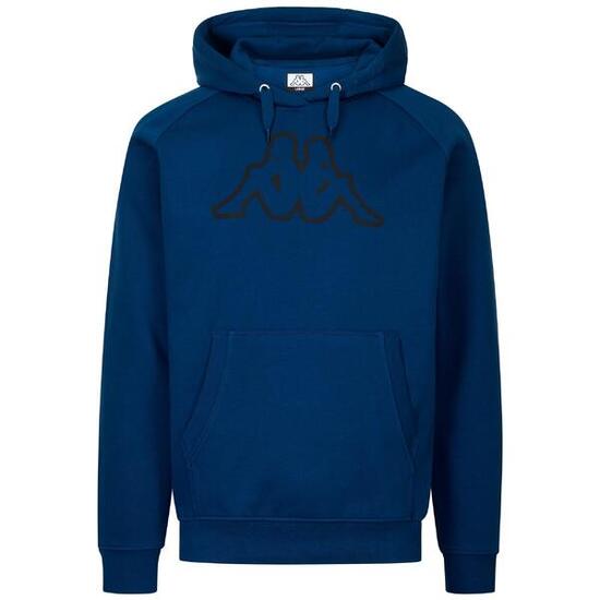 Felpa da uomo in cotone grigio da sportivo/a