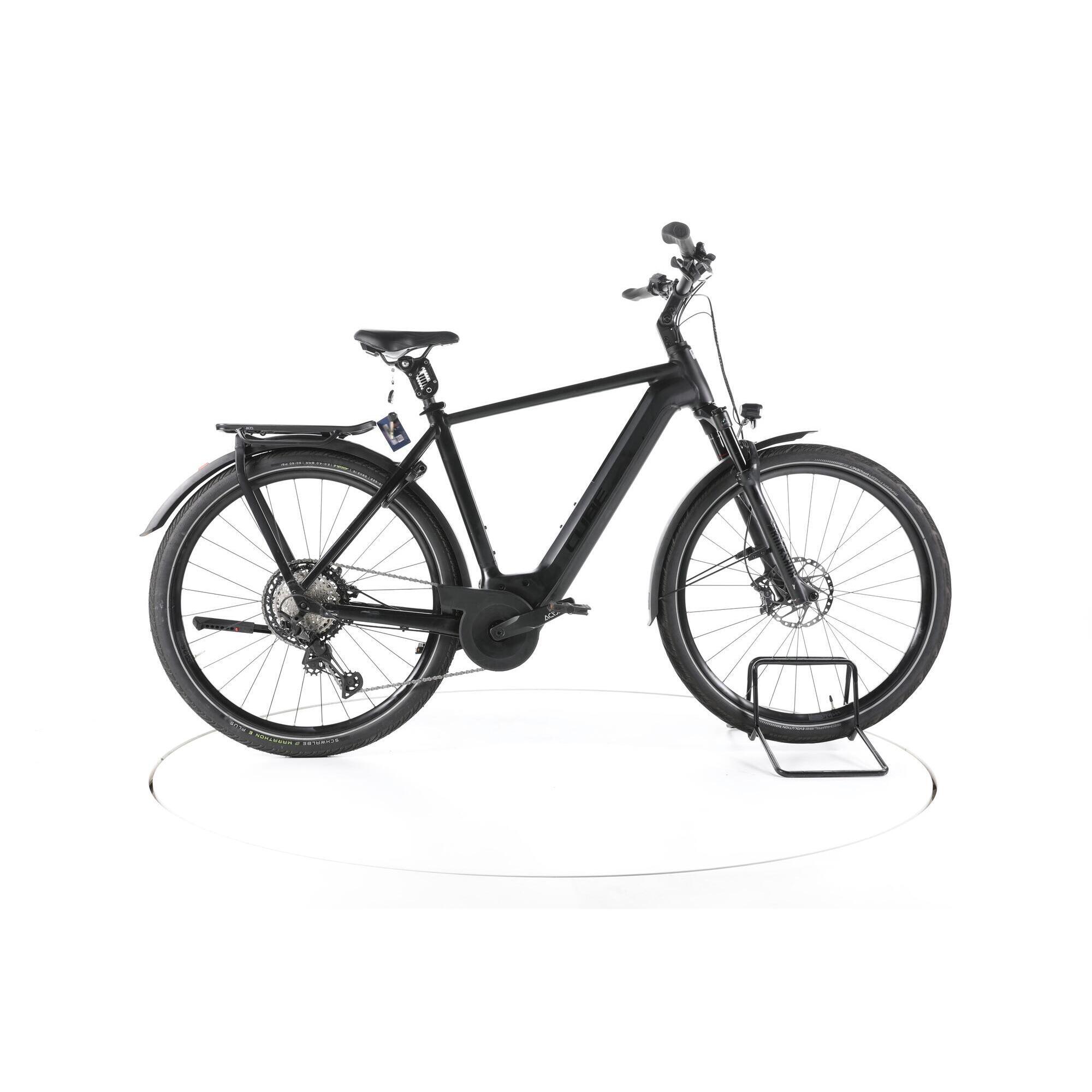 Cube - Reconditionné - Cube Kathmandu Hybrid Slt Trekking Vélo Électrique - Très Bon - Vélo Tout Chemin - Noir - 58 - Decathlon