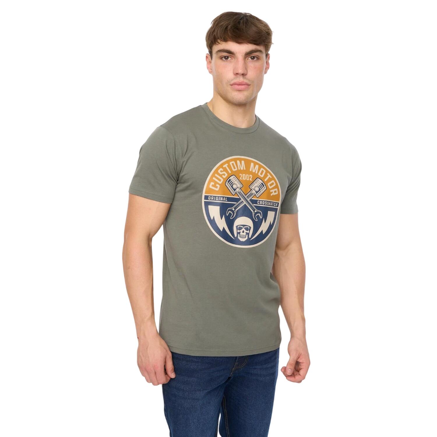 Tshirt MOULES Homme (Olive) 4/4