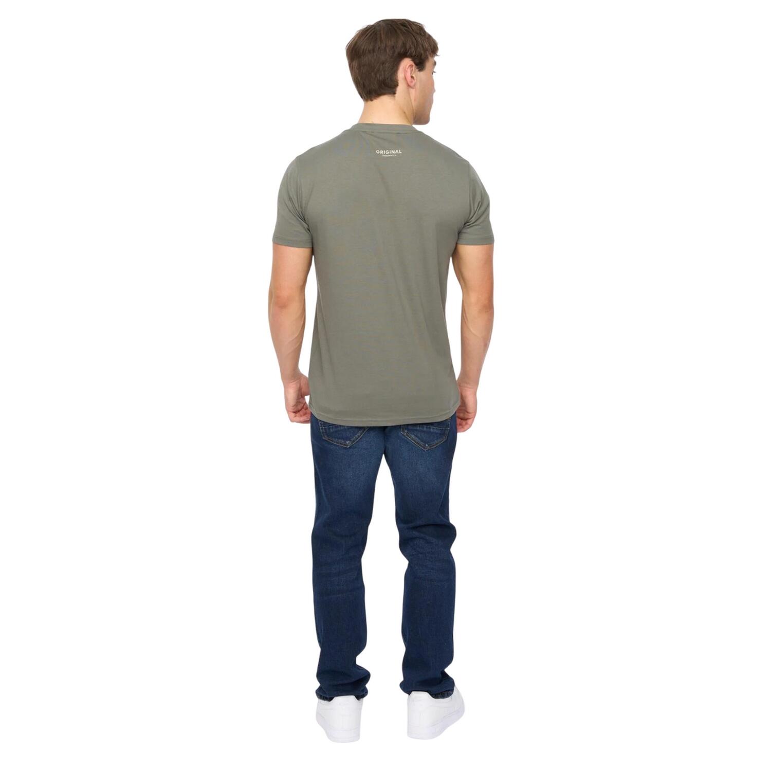 Tshirt MOULES Homme (Olive) 3/4