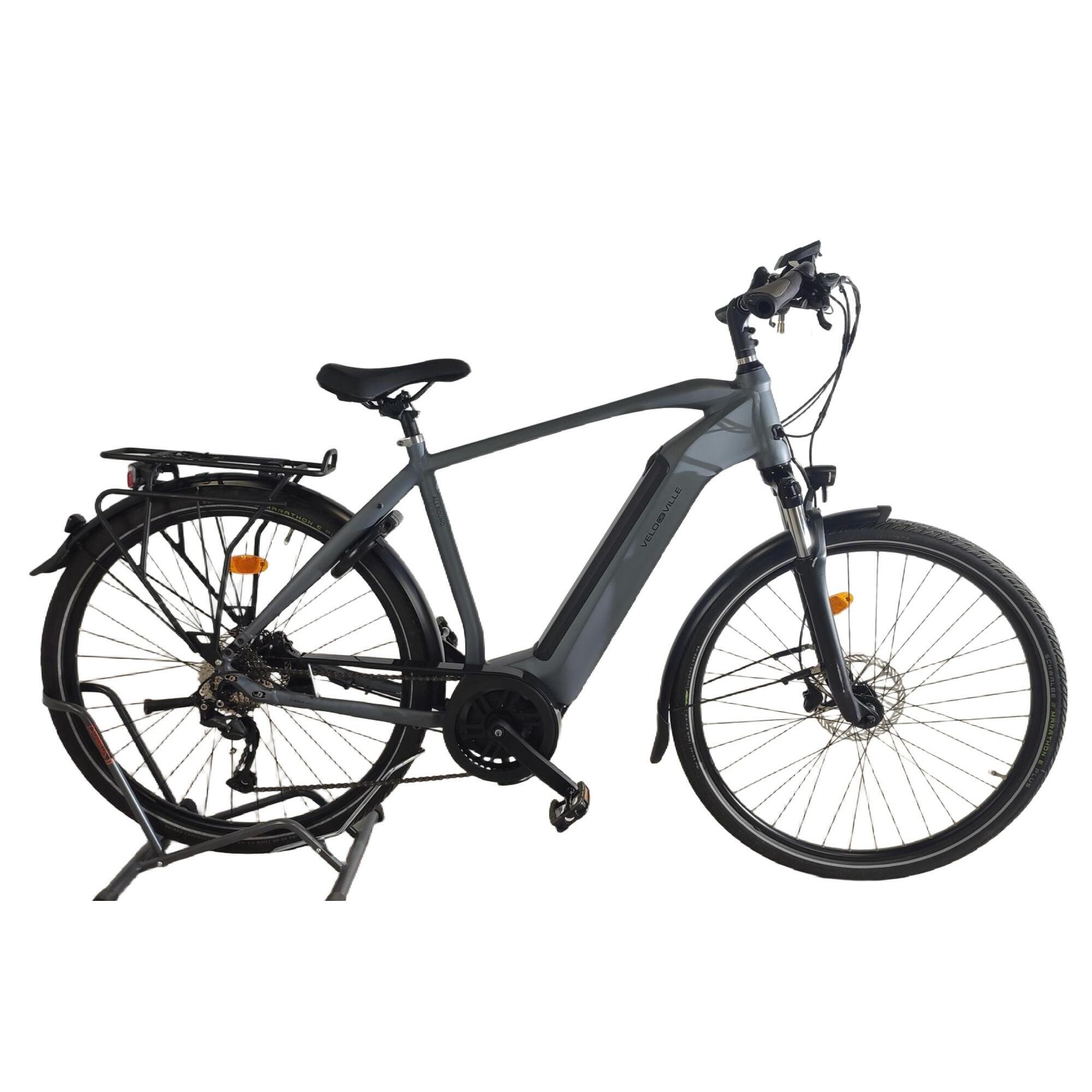 Velo De Ville - Velo De Ville Aeb 890 — Vtc Électrique Reconditionné, Bosch Performance Line - Vélo Ville Longue Distance - Gris - 42 M/l - Decathlon