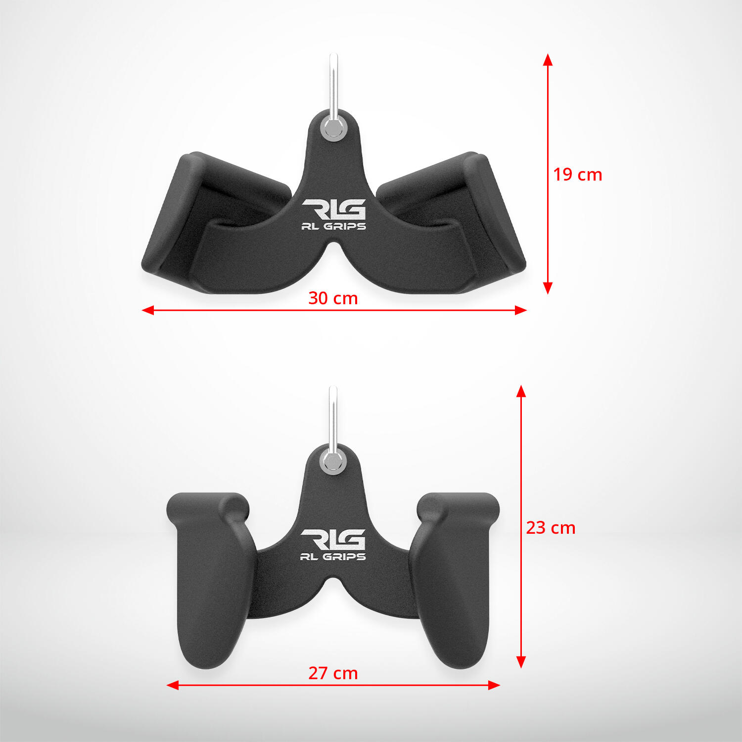 Pack de 5 Agarres Ergonómicos para Poleas de Gimnasio RL Grips para Jalón y Remo 6/7