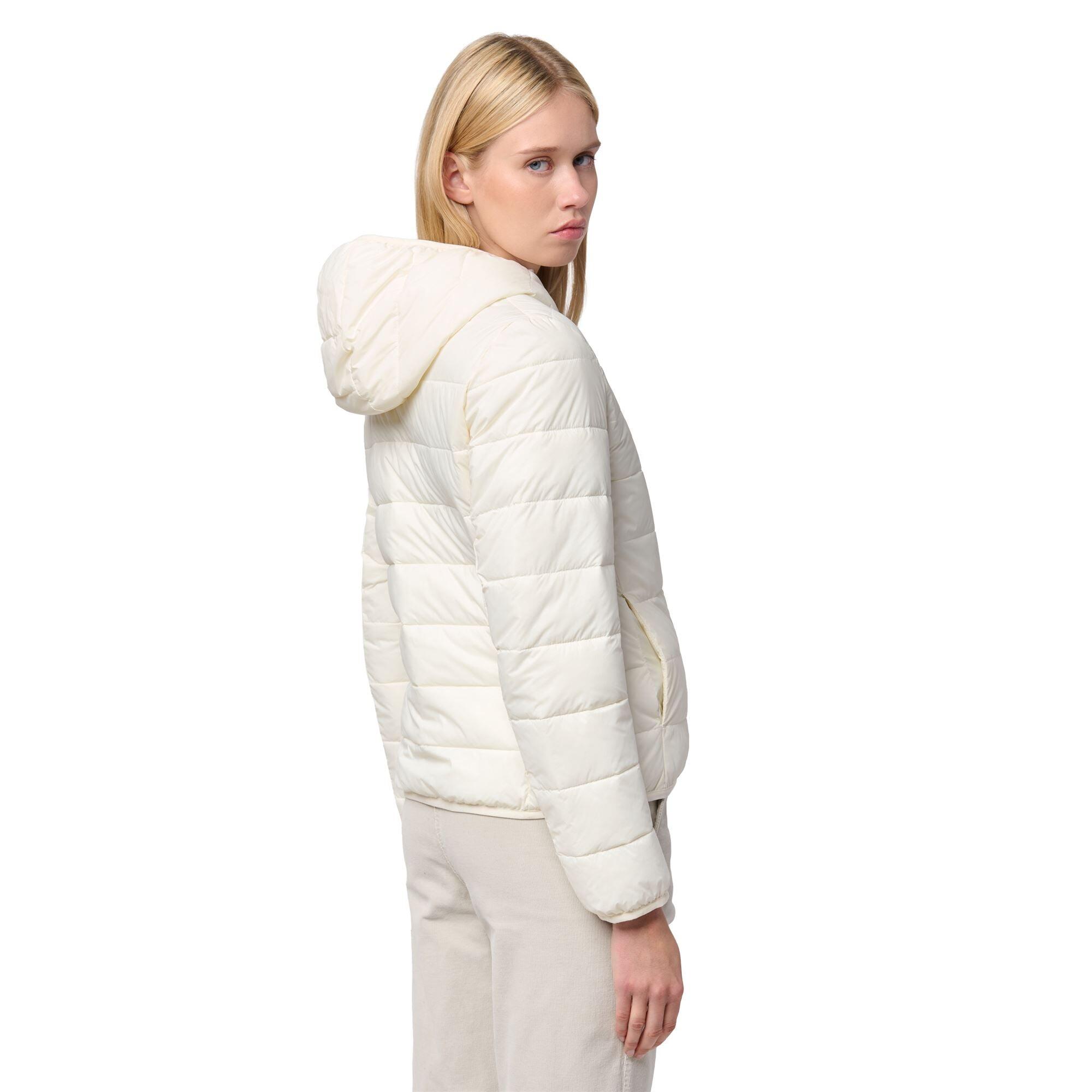 Giubbotto da donna in nylon bianco da lifestyle 5/6