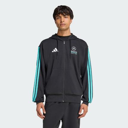 VESTE À CAPUCHE ZIP INTÉGRAL MERCEDES - AMG PETRONAS FORMULA 1 TEAM DNA