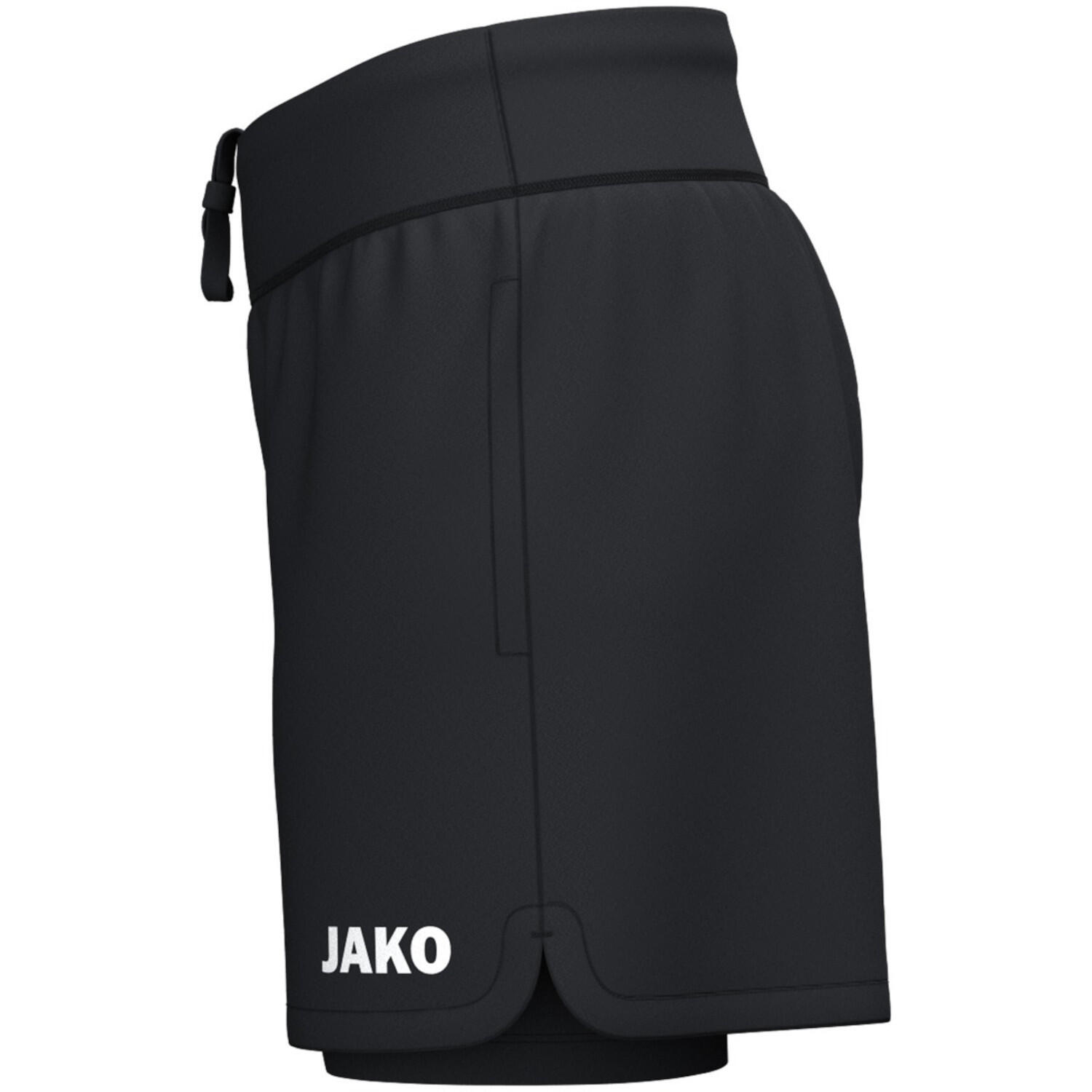 Calções 2-em-1 para mulheres Jako One 2/4