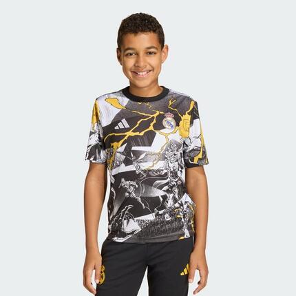 Maillot pré-match adidas Real Madrid Avengers 25/26 Enfants