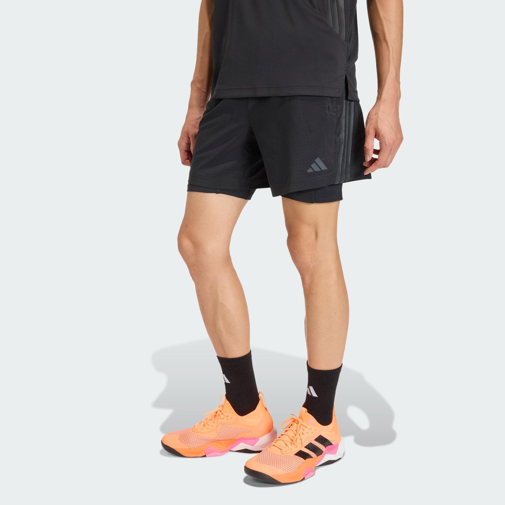 Szorty TECH ESSENTIALS WORKOUT 2 w 1 1/6