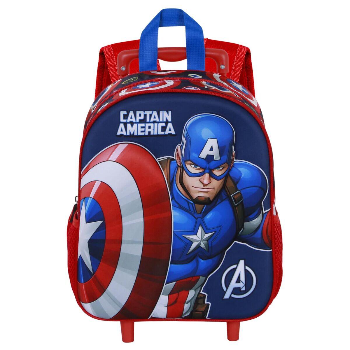 Trolley per la Scuola 3D MARVEL Multicolore 3/5