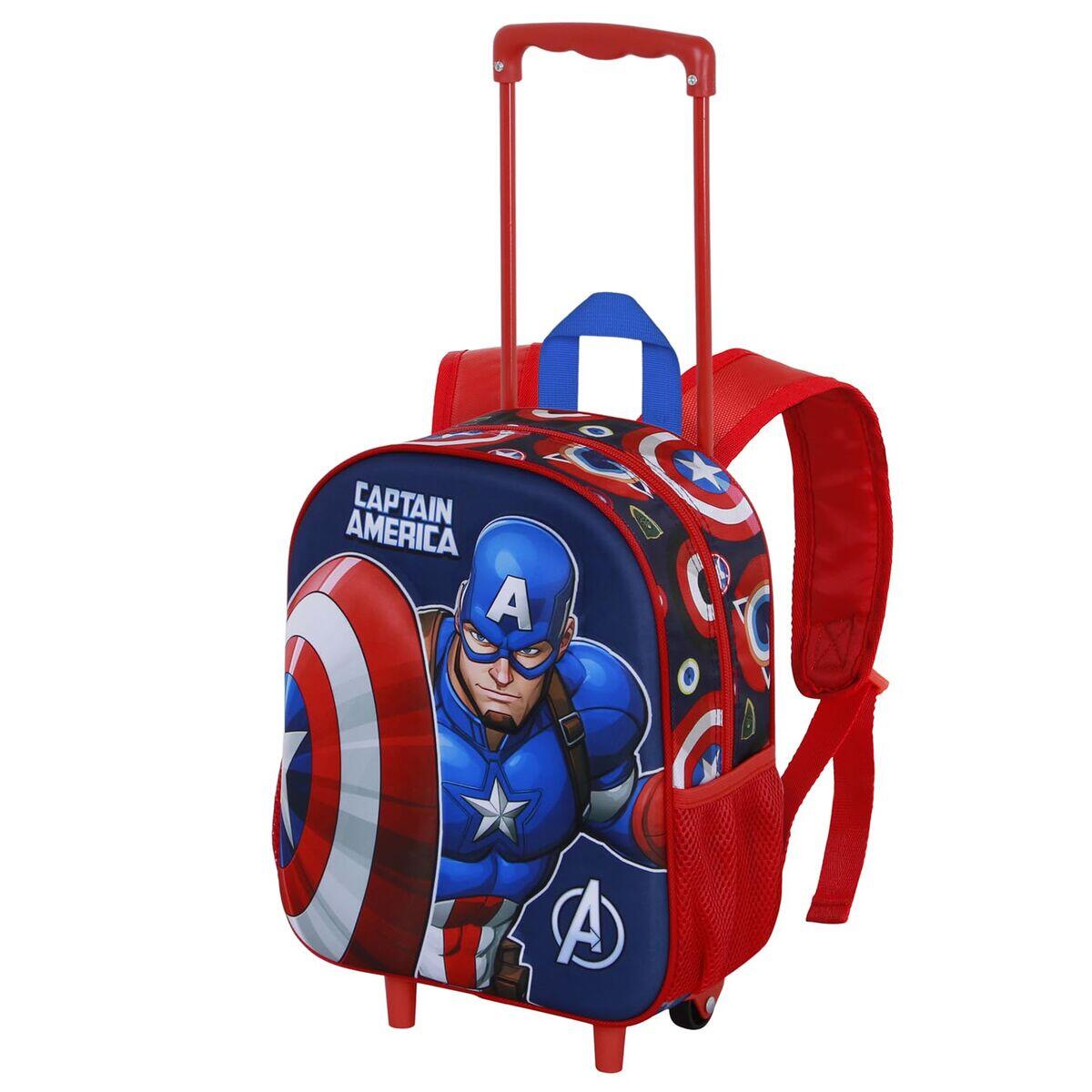 Trolley per la Scuola 3D MARVEL Multicolore 2/5