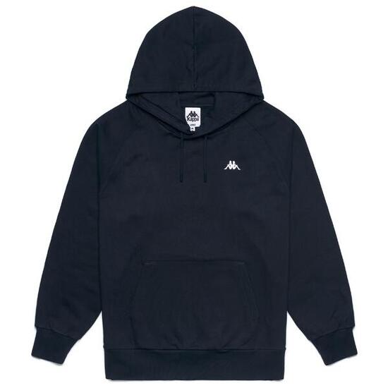 Felpa da uomo in cotone nero da streetwear sportivo