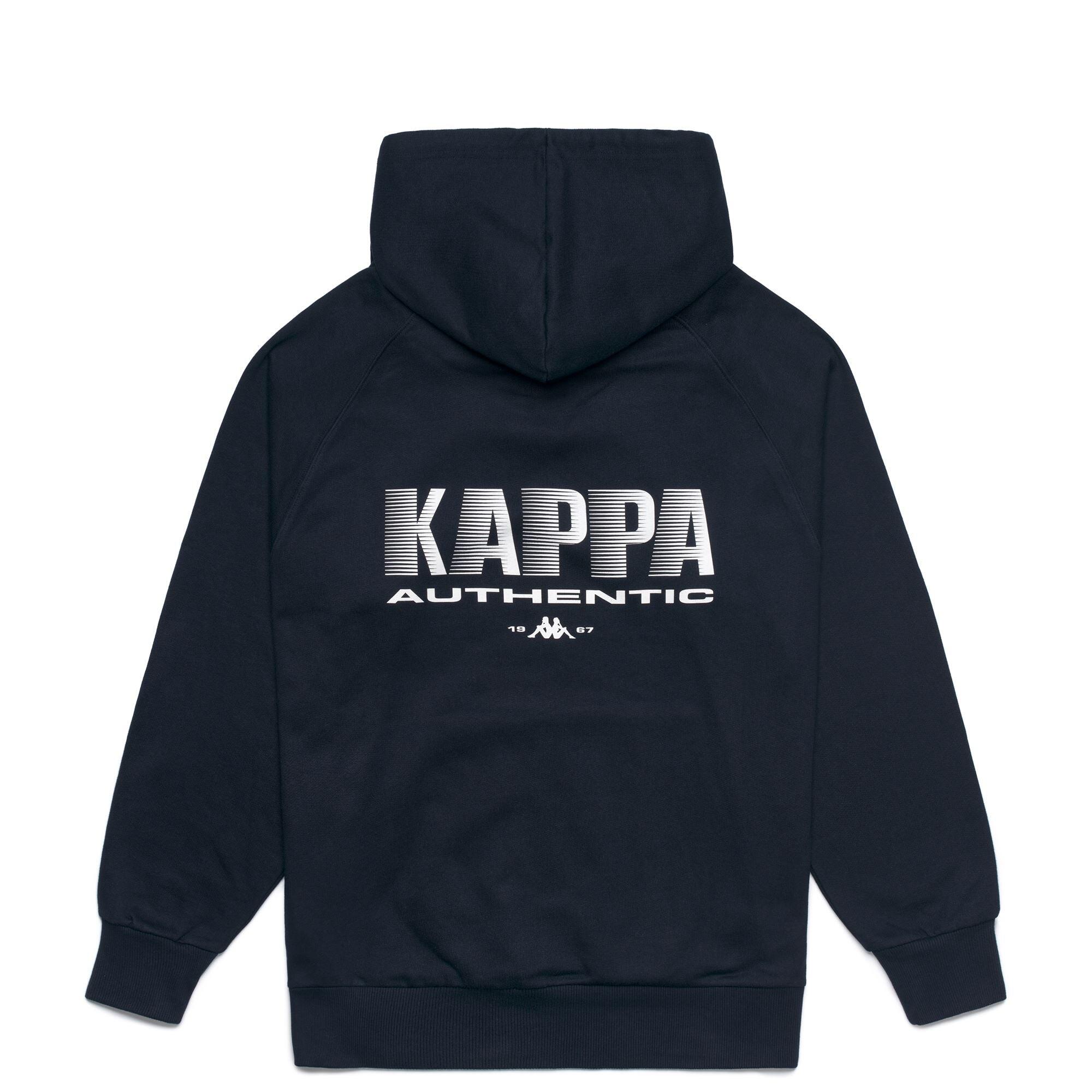 Felpa da uomo in cotone blu da streetwear sportivo 2/6