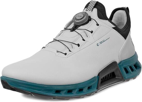 ECCO Biom C4 BOA da uomo scarpe da golf da uomo Concrete/Baygreen