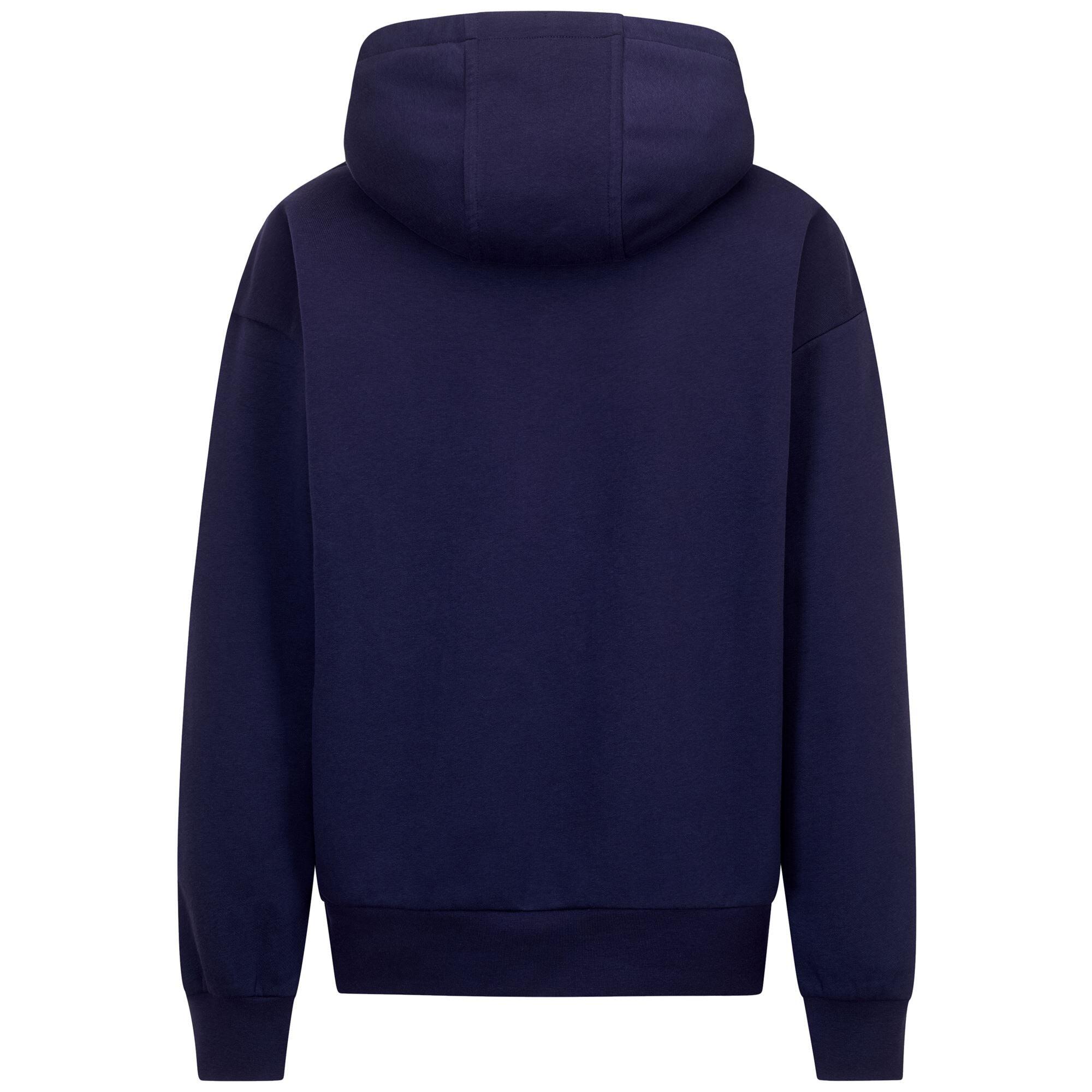 Felpa da donna in cotone blu da sportivo/a 3/3