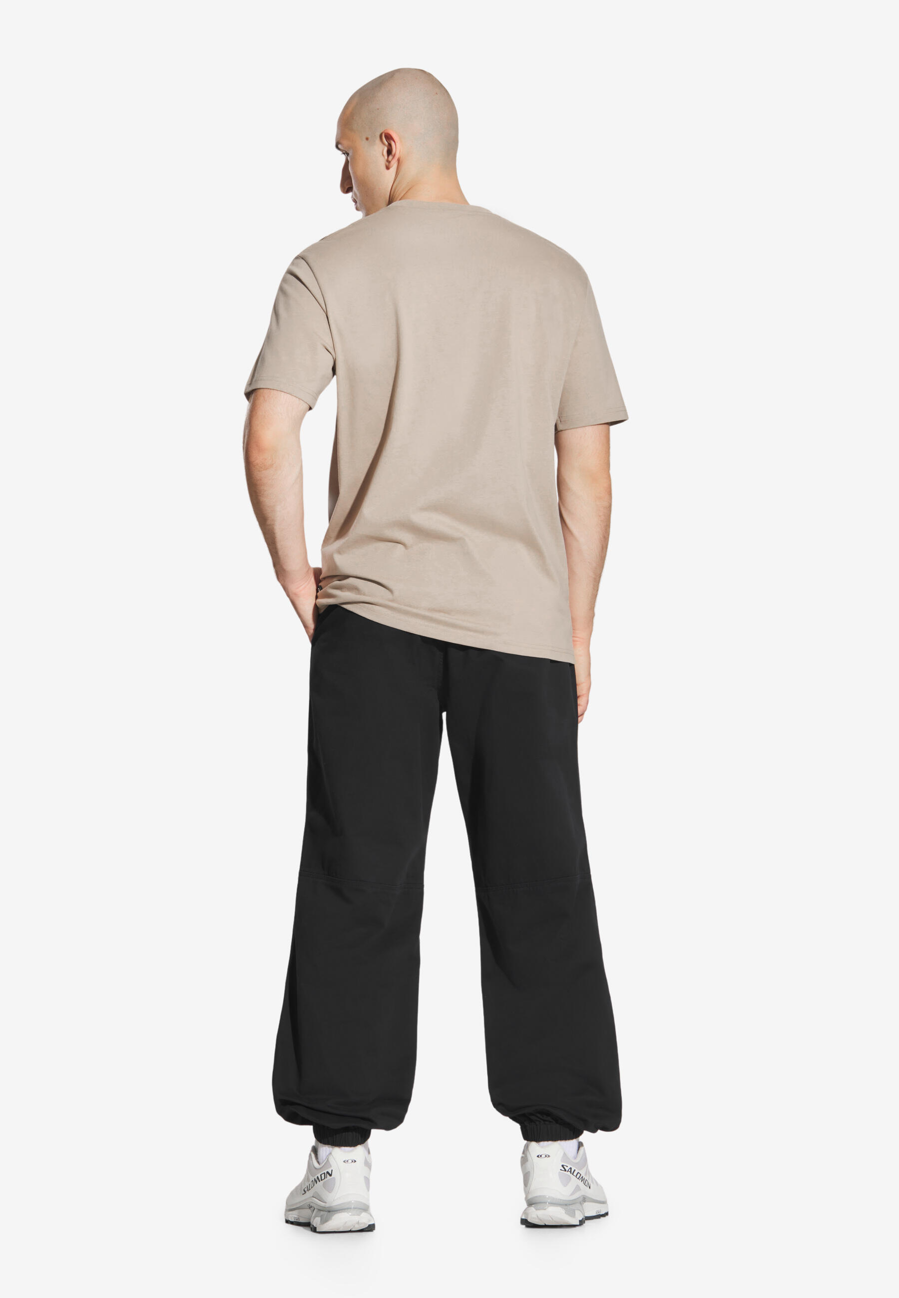 Koszulka sportowa męska Prosto Box Logo z krótkim rękawem 3/6