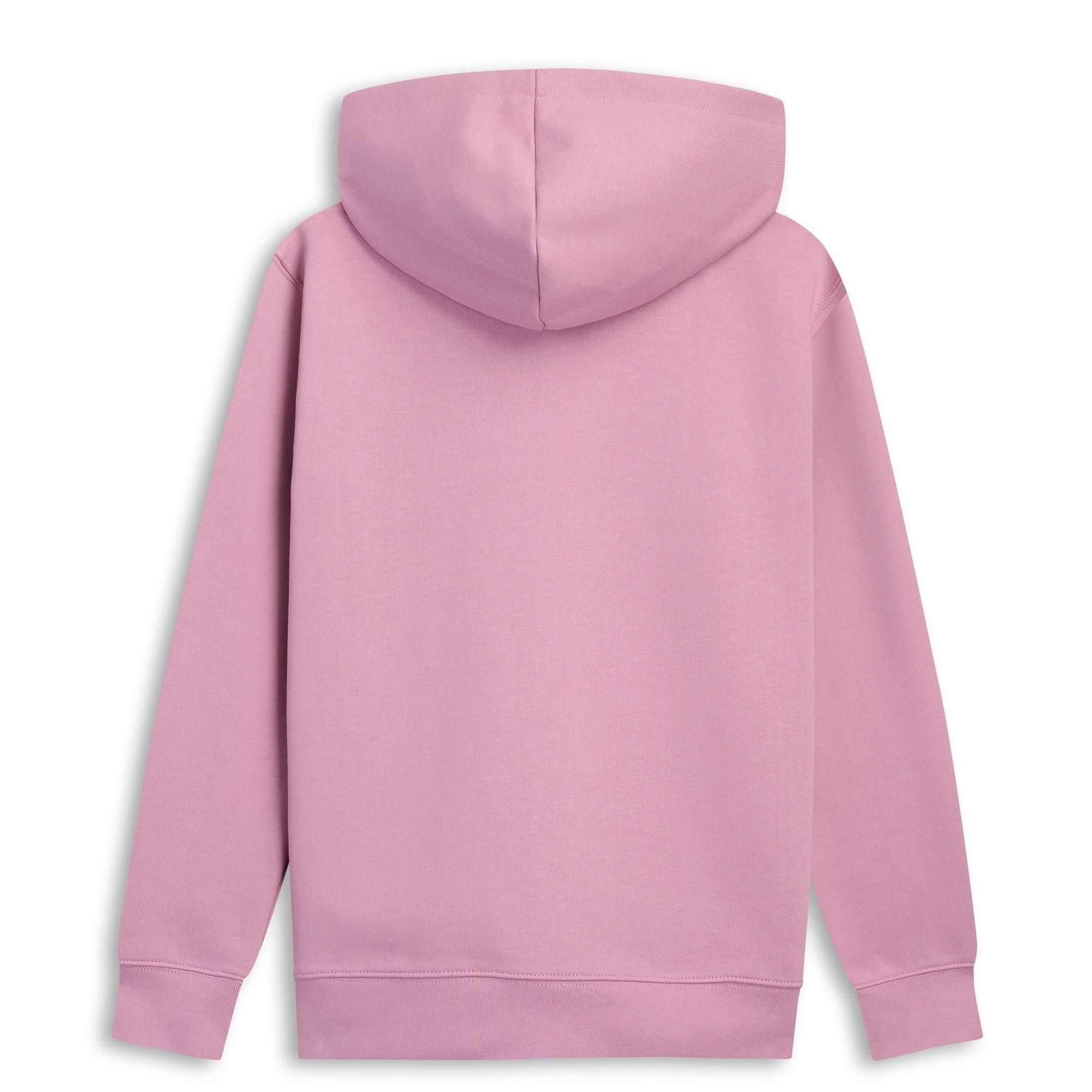 Felpa con zip da donna in cotone marrone da lifestyle 3/6