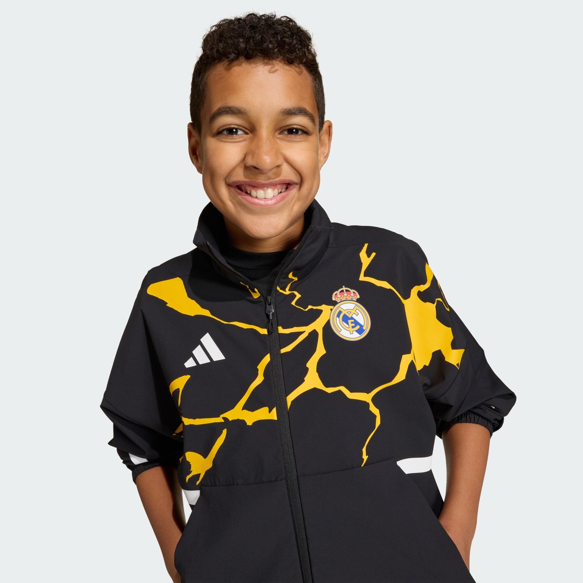 adidas Real Madrid Avengers Z.N.E. Anthem Jacke für Kinder 4/5