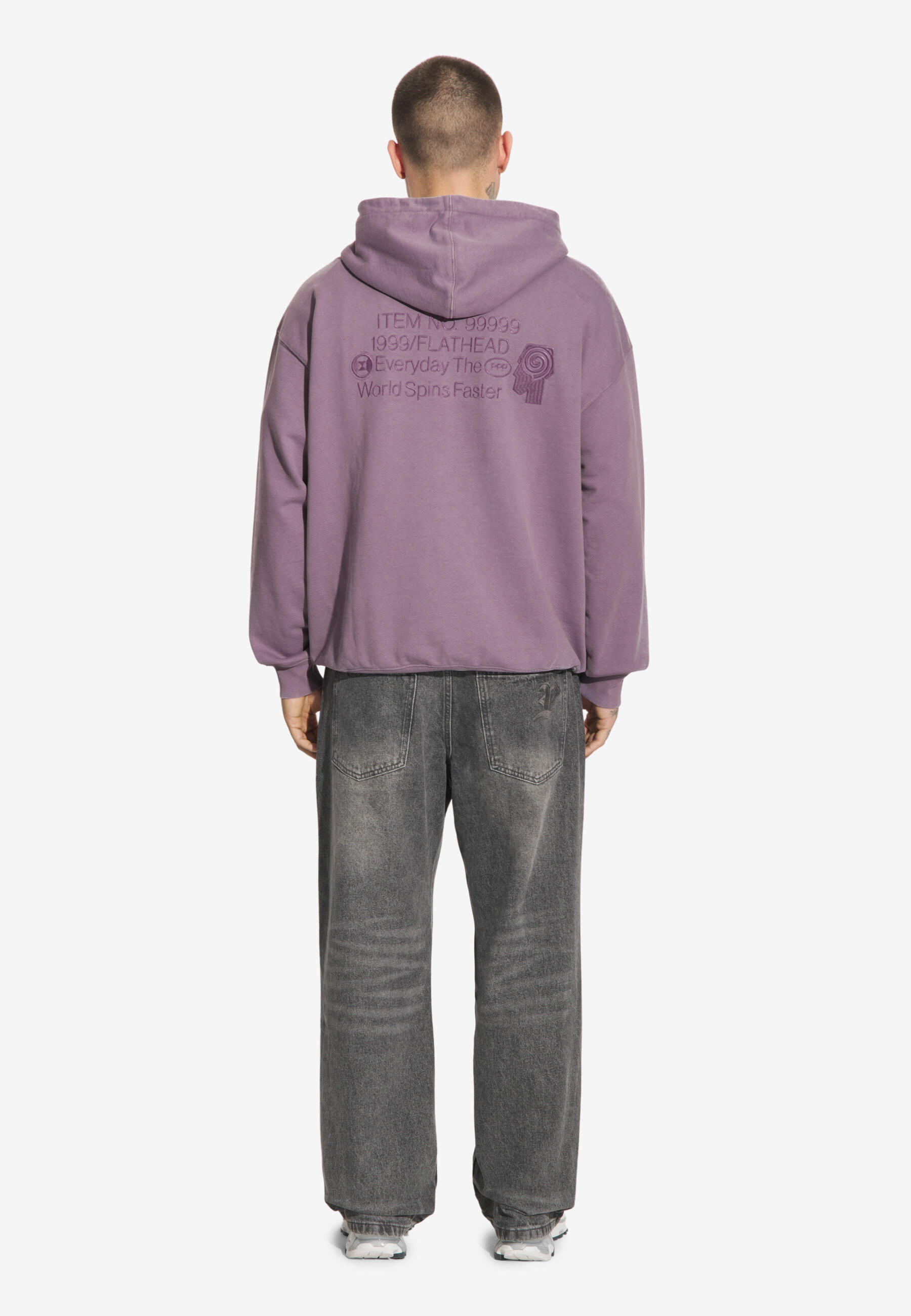 Bluza sportowa męska Prosto Flathead z kapturem 3/6