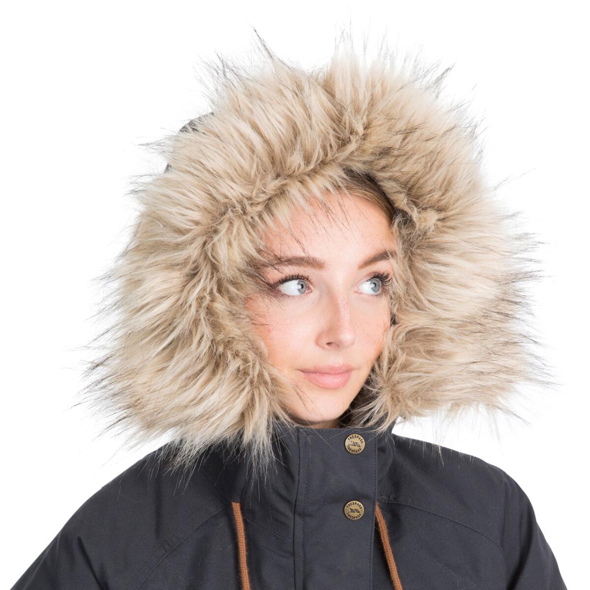 Trespass Faithful - Chaqueta femenina gris oscuro 5/5