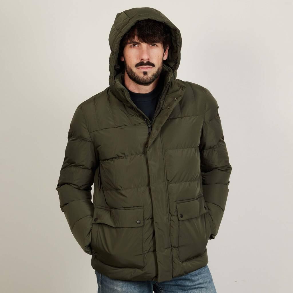 Kurtka GEOX MHILSTONE SHORT JKT Zielony 5/5