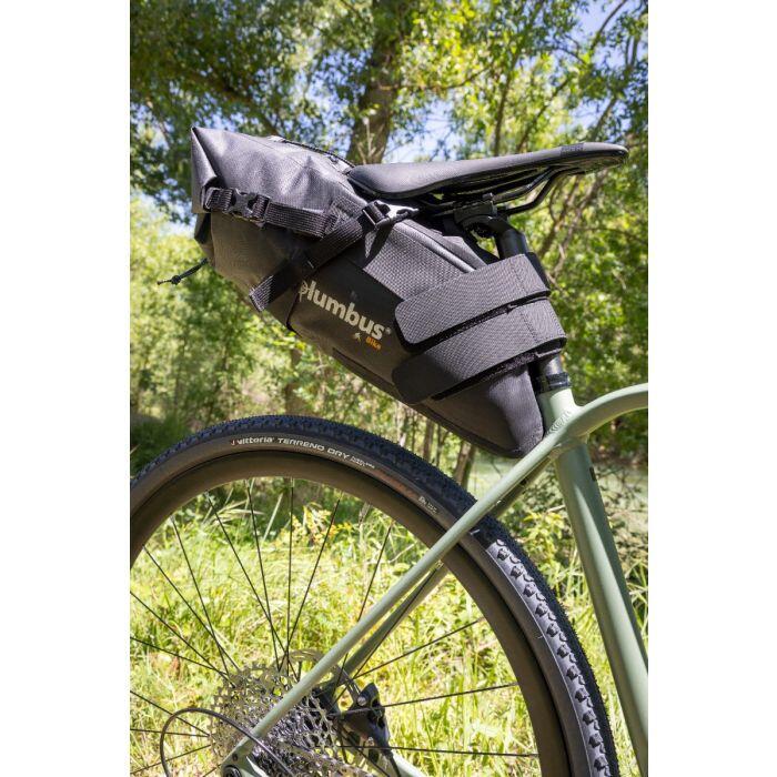 Sacoche de Selle Étanche Premium de 18L Columbus Noire 2/6