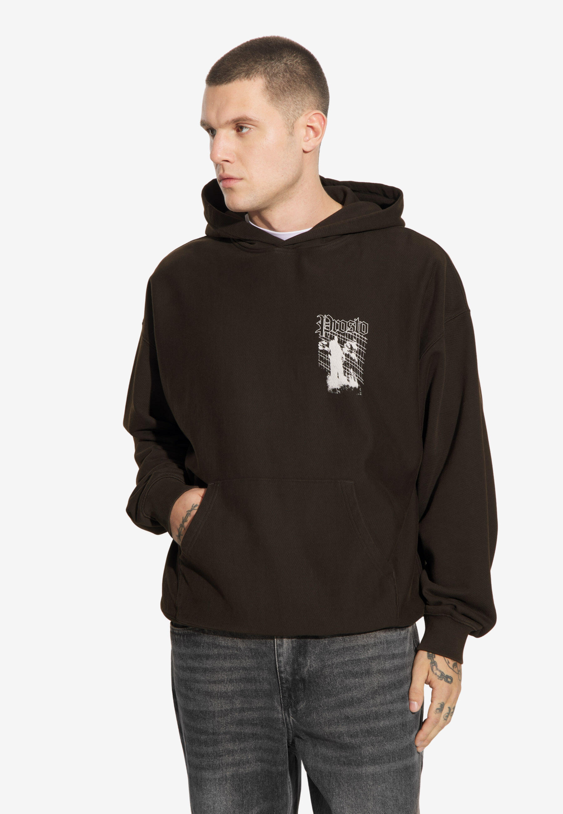 Hanorac bărbați PROSTO Shadow Hoodie