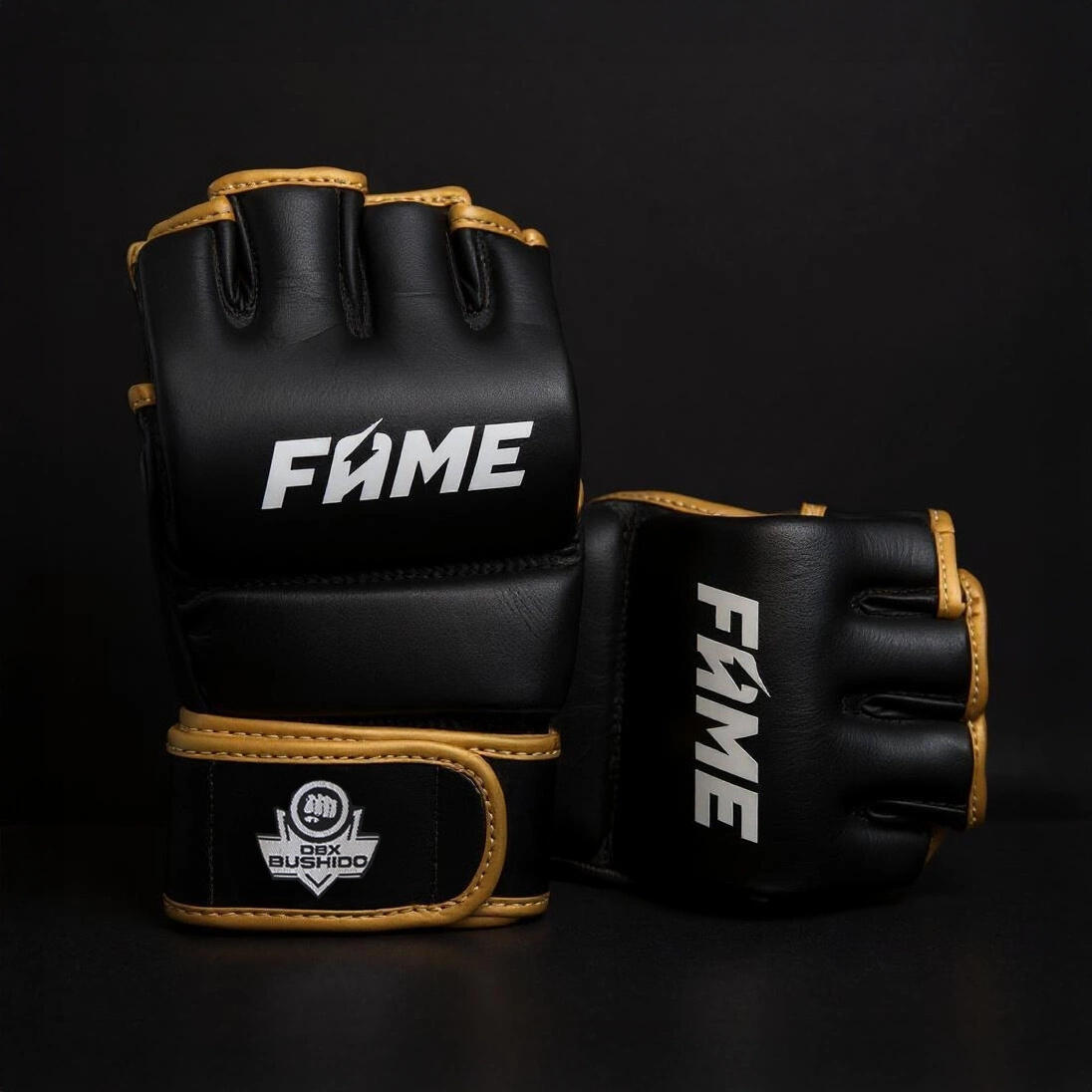 Rękawice Bokserskie ze skóry naturalnej edycja limiowana DBX Bushido FAME MMA 7/7