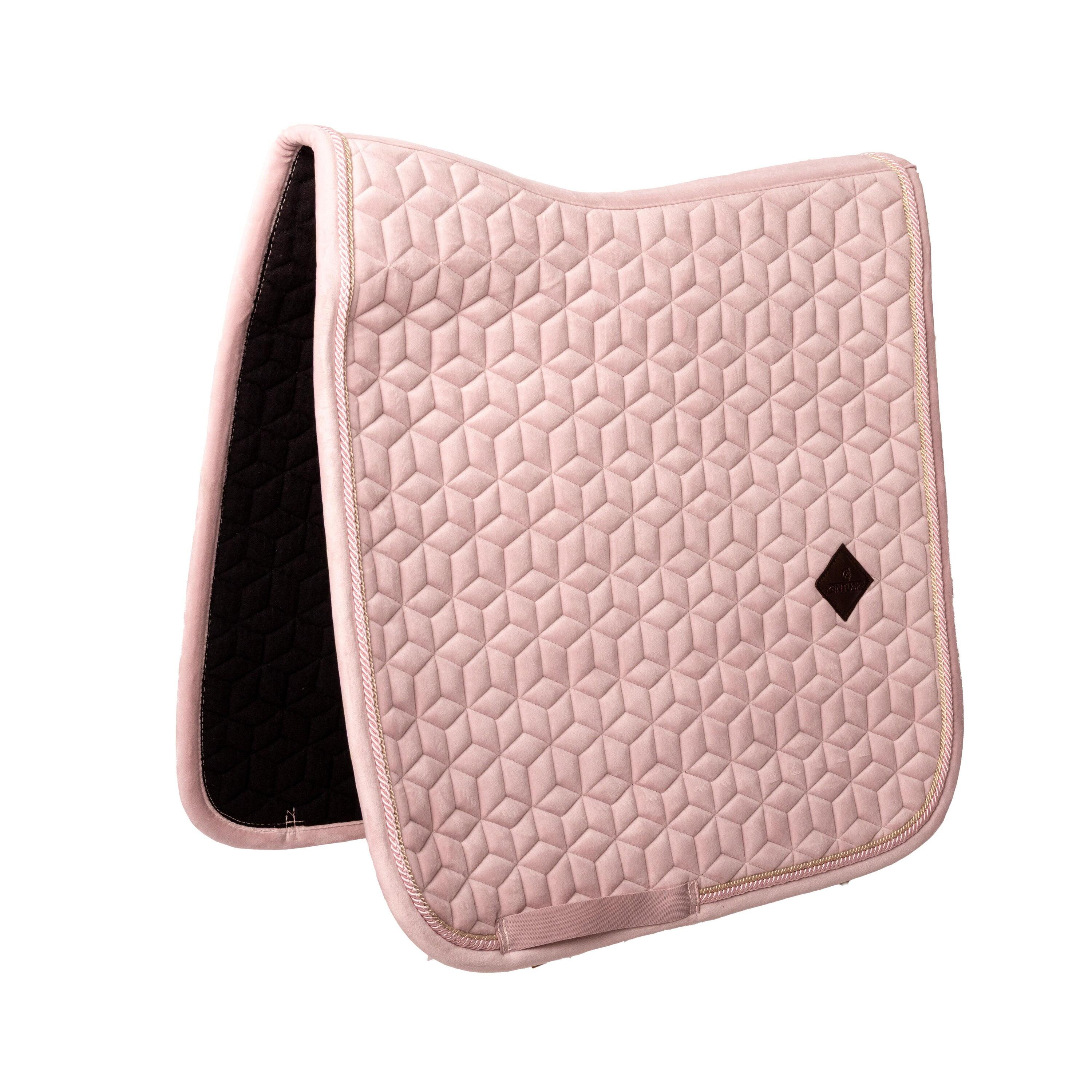 Tapis de selle Velvet Rose pale DRESSAGE - Kentucky 5/5