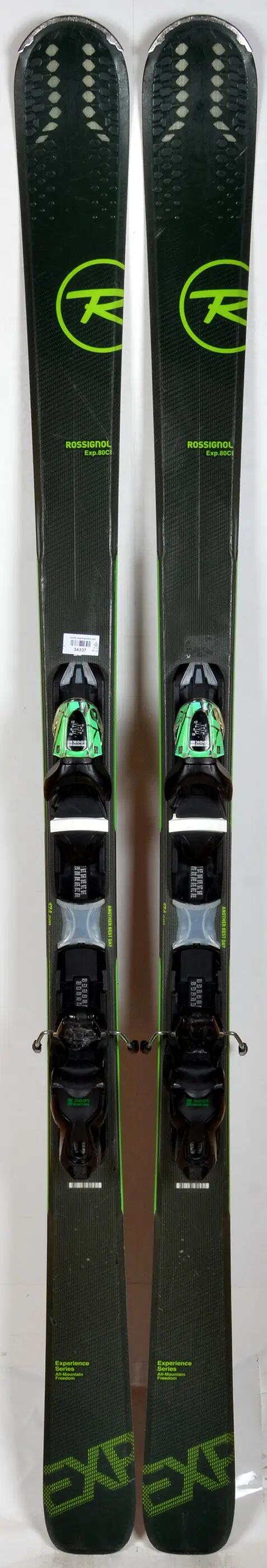 RECONDITIONNE - Skis Rossignol EXPERIENCE 80 CI green - BON 2/2