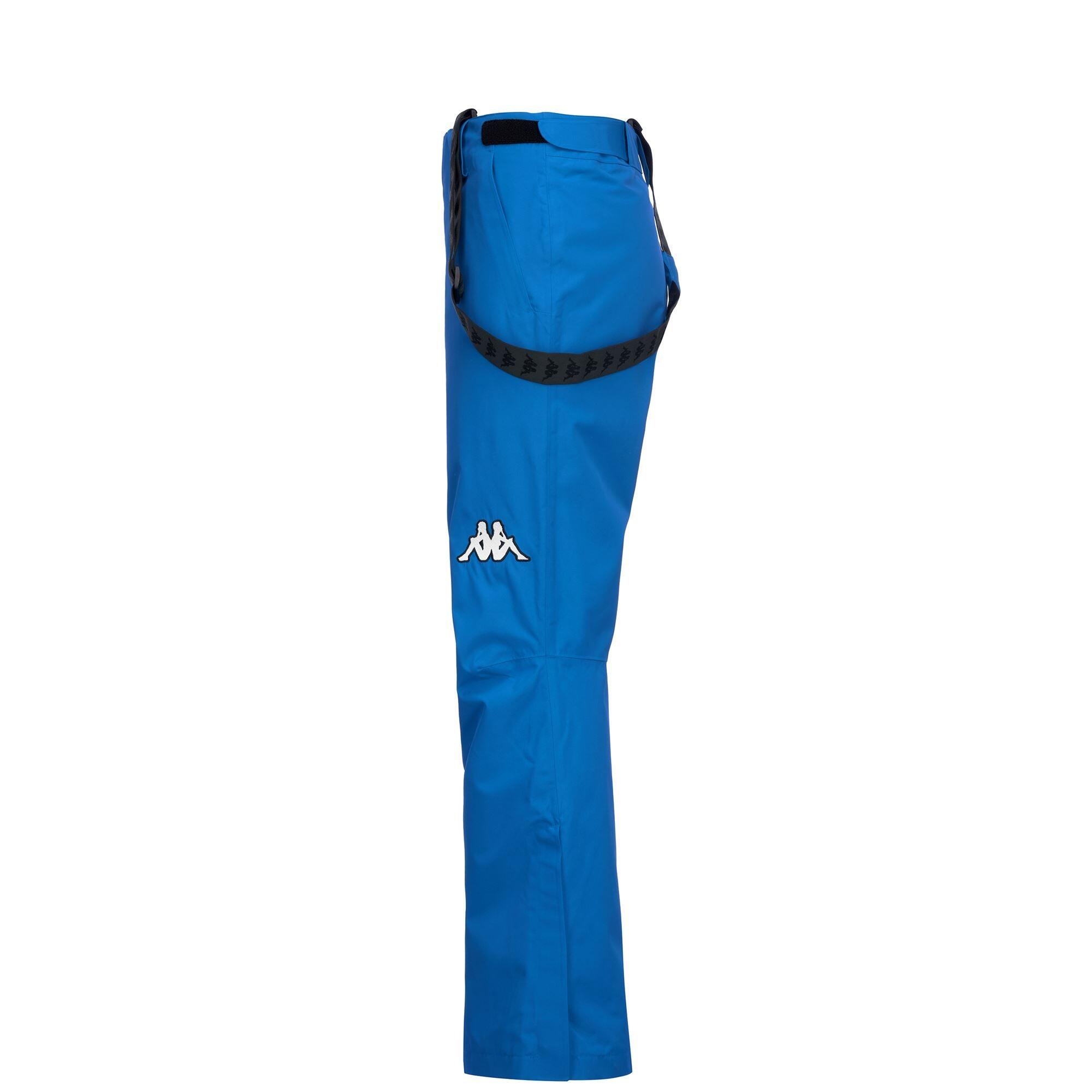 Pantaloni tuta da uomo donna in poliestere blu da sci 2/3