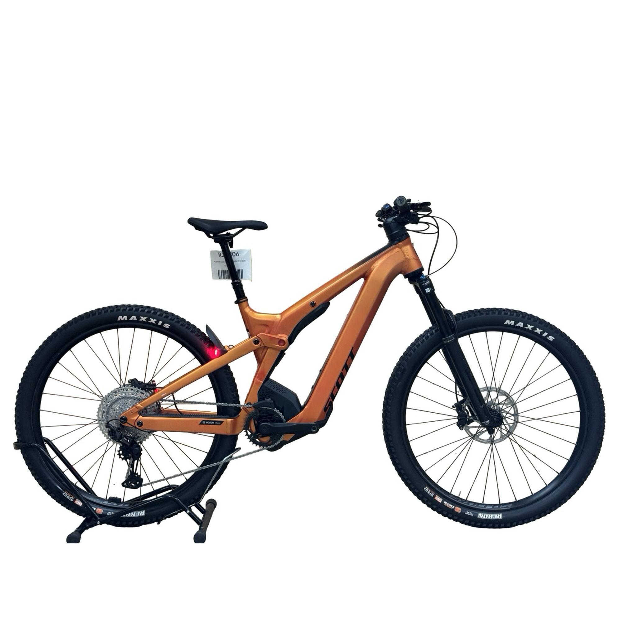 Scott - Reconditionné - Vtt Électrique Scott Strike Eride 910 Evo Xt - Comme Neuf - Vélo Tout Terrain - Noir|orange - Moyen - Decathlon