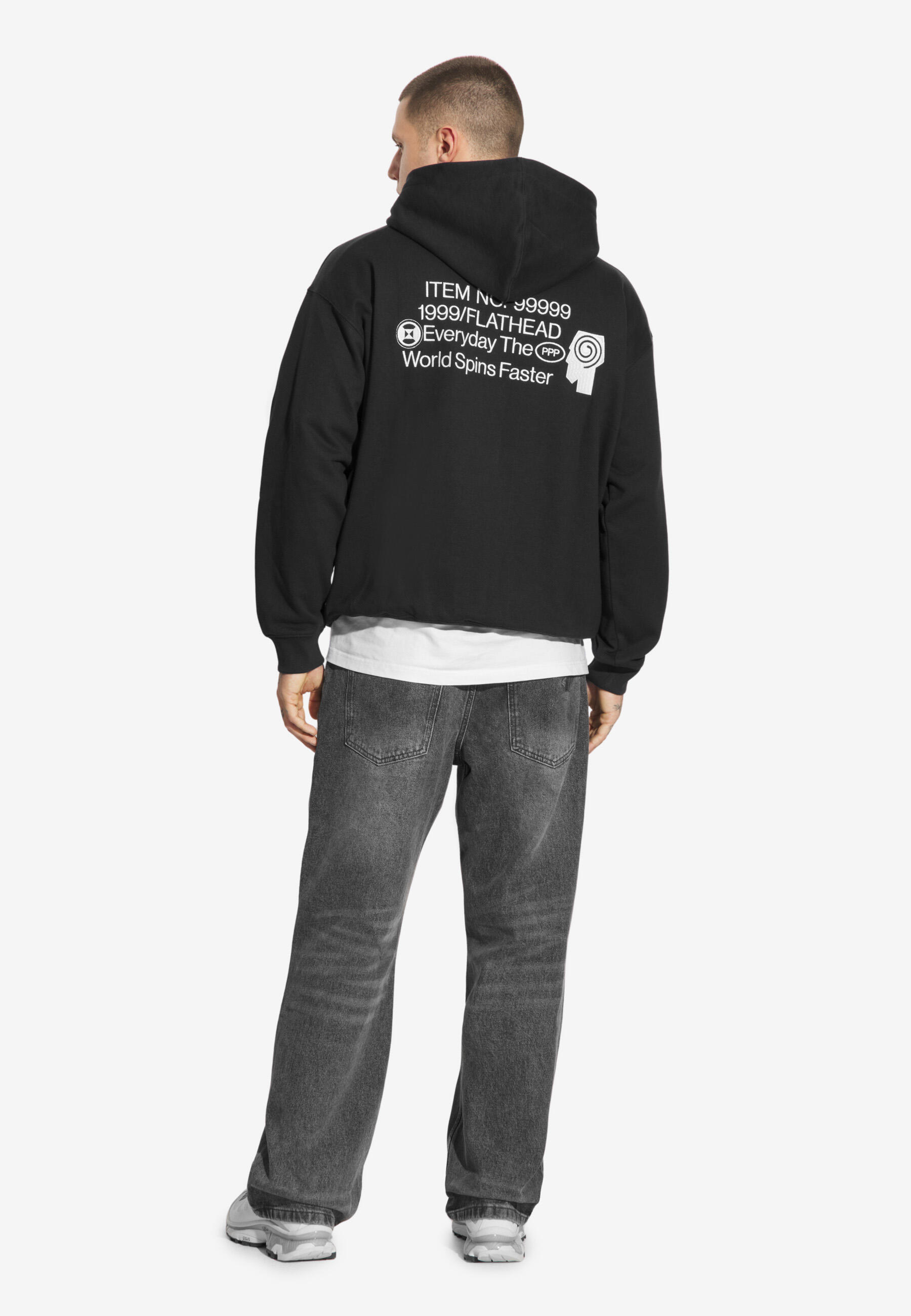 Bluza sportowa męska Prosto Flathead z kapturem 3/6