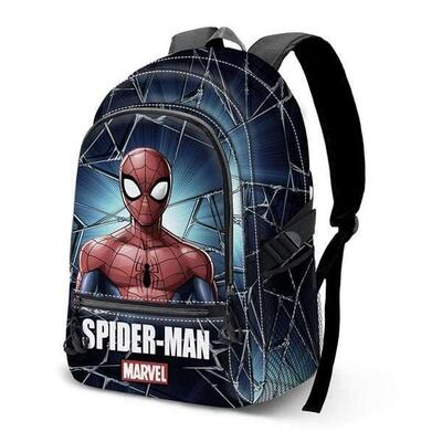 Schoolrugzak spiderman zwart