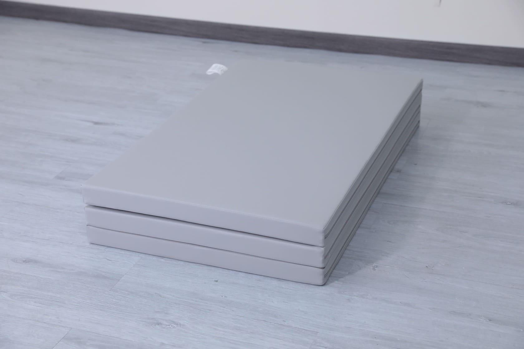 Turnmatte Gymnastikmatratze Satellite 180X100X5 Cm Dreiteilig - Grau 5/7