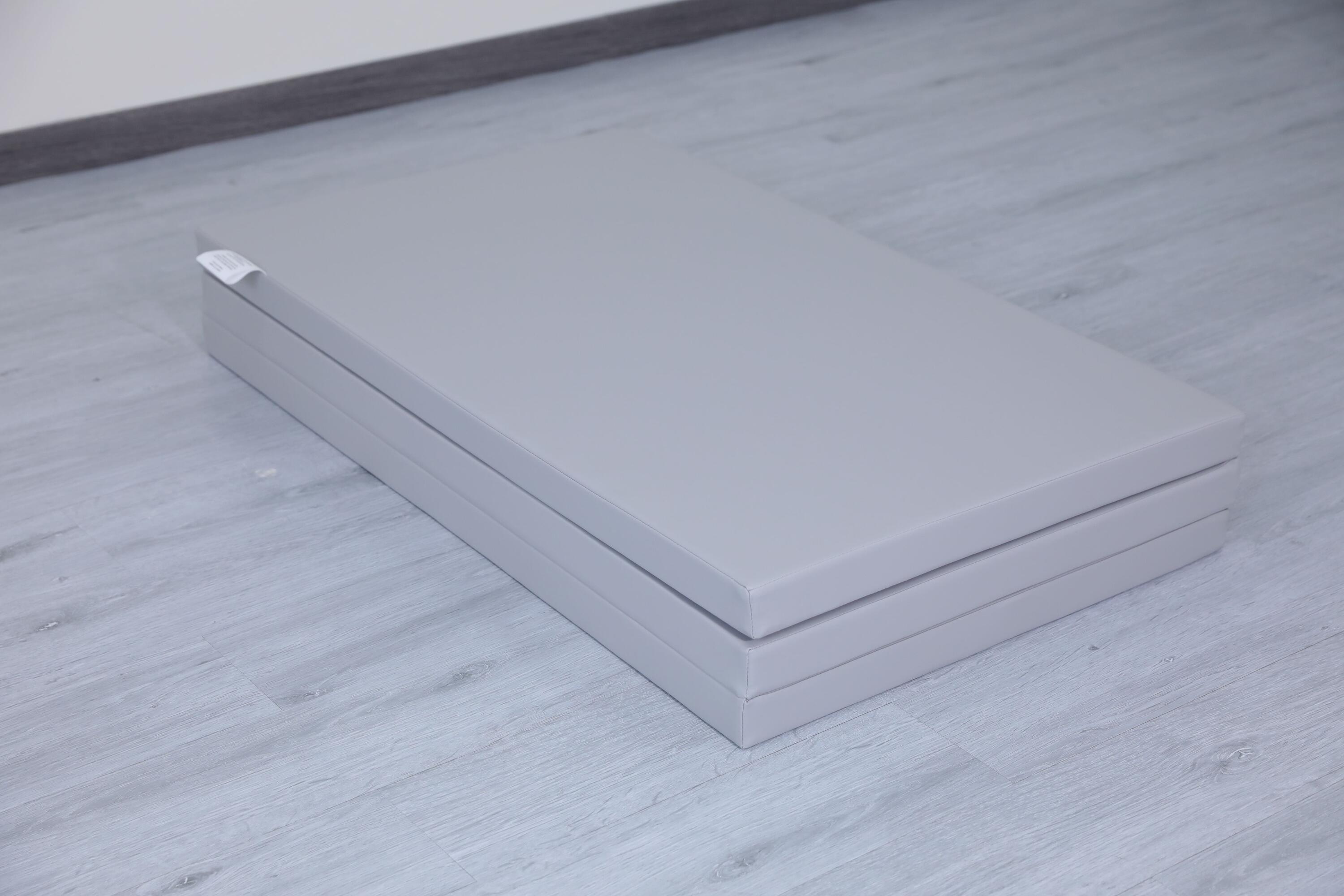 Turnmatte Gymnastikmatratze Satellite 180X100X5 Cm Dreiteilig - Grau 6/7