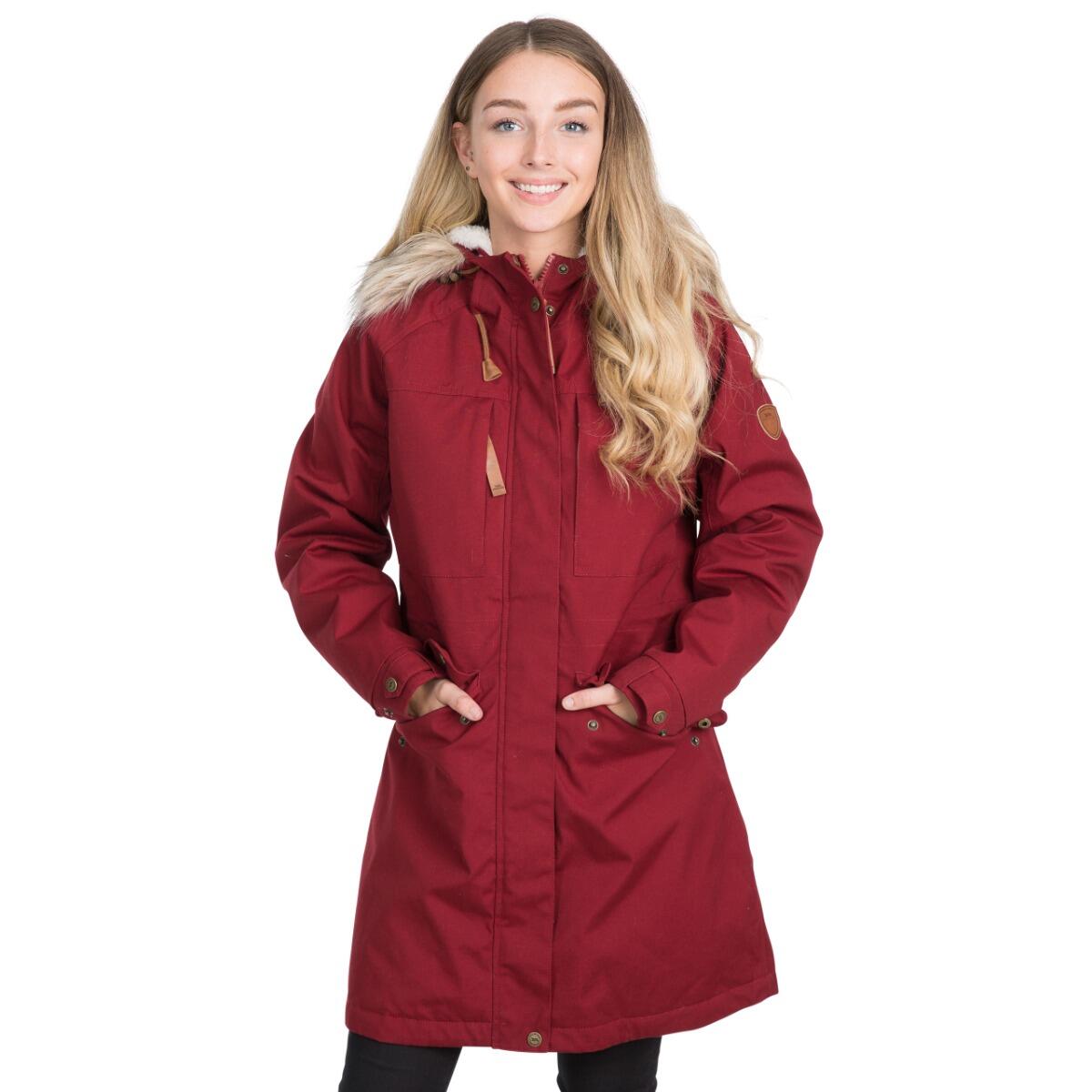 Trespass Faithful - Hembra Jkt Merlot 3/5