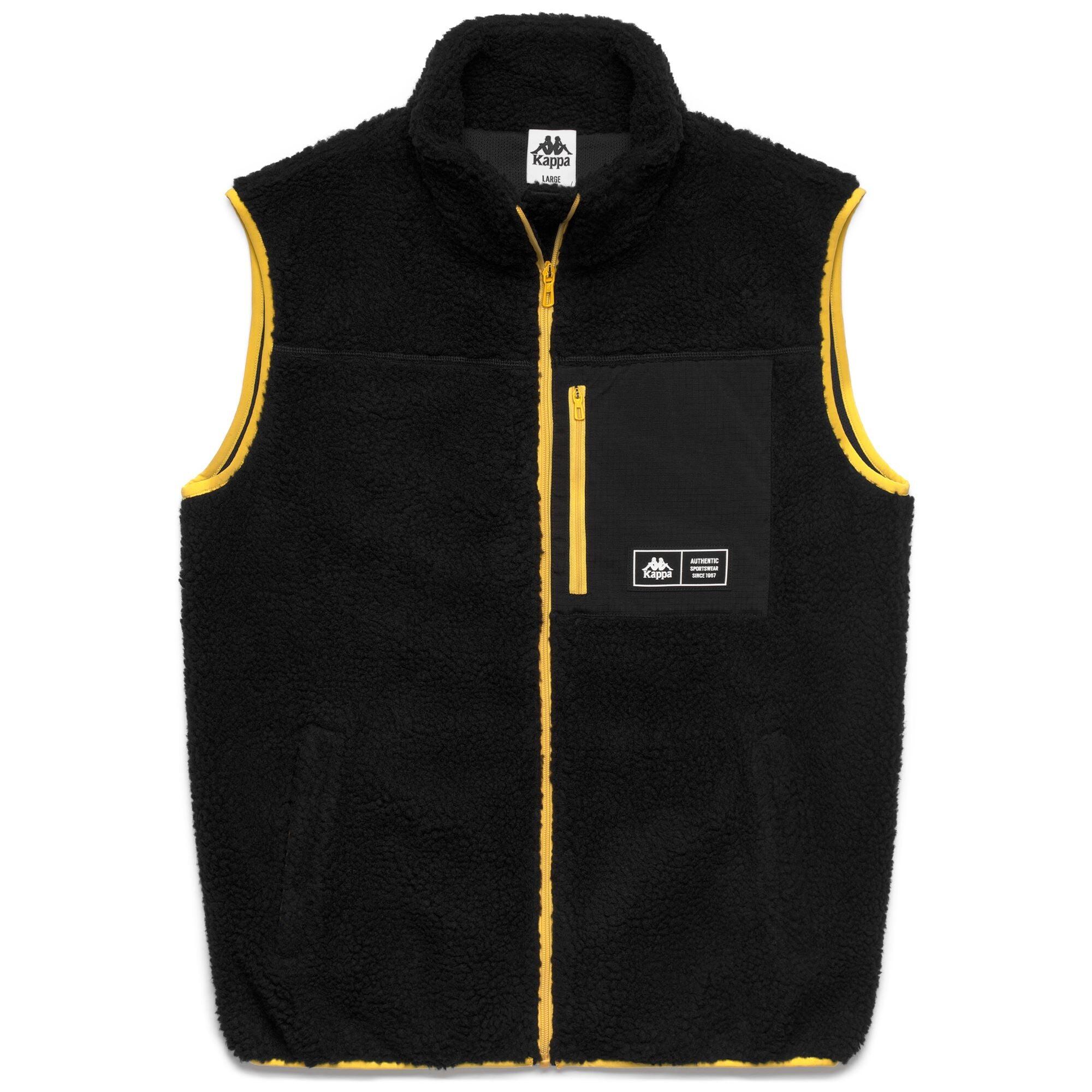 Felpa smanicata da uomo in poliestere nero da streetwear sportivo 2/5