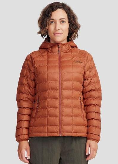 Doudoune Femme Kathmandu "Heli Women's Insulated Hooded Jacket" XS Camel